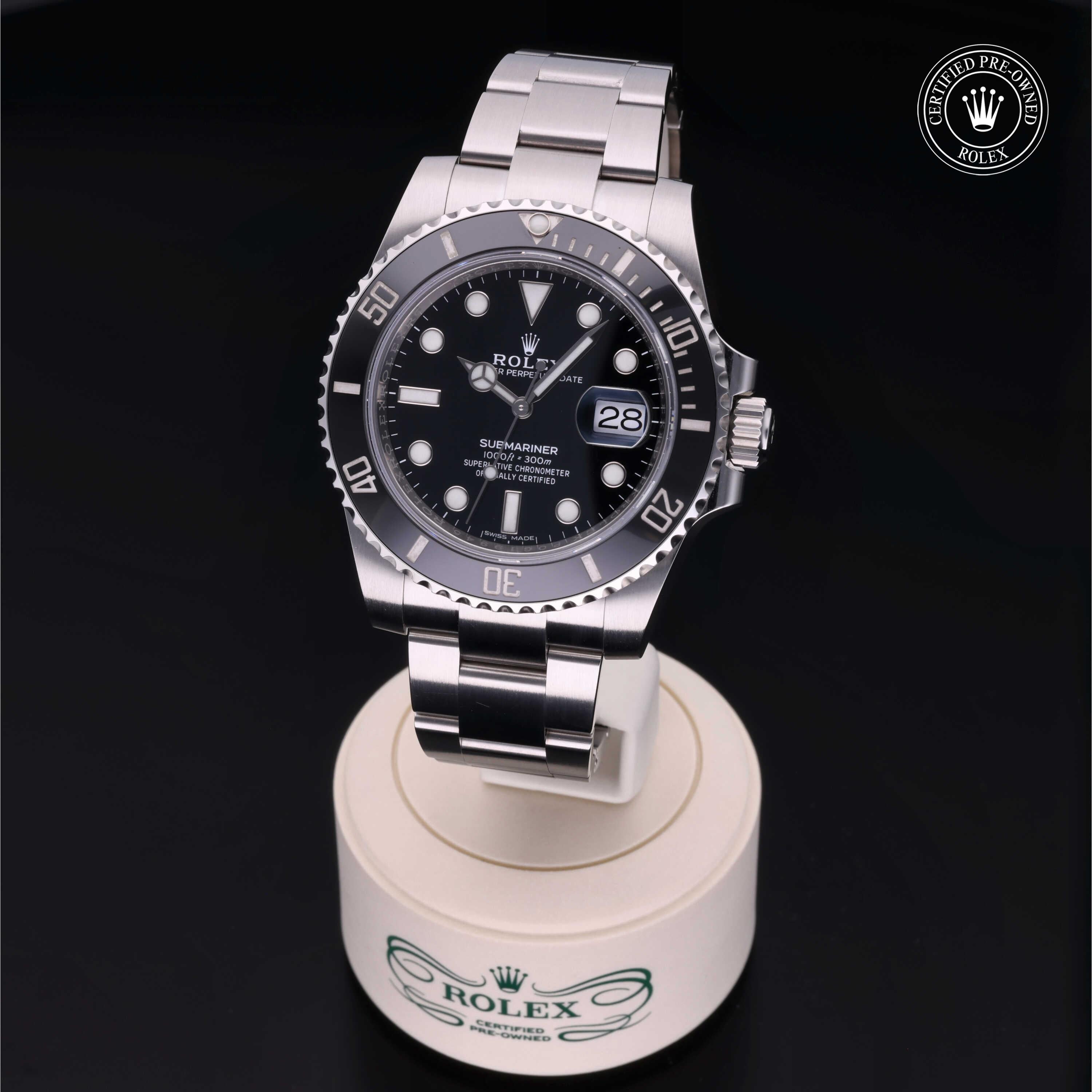 Rolex Certified Pre-Owned Submariner Date 40mm 116610LN P0G19945 - 360° view