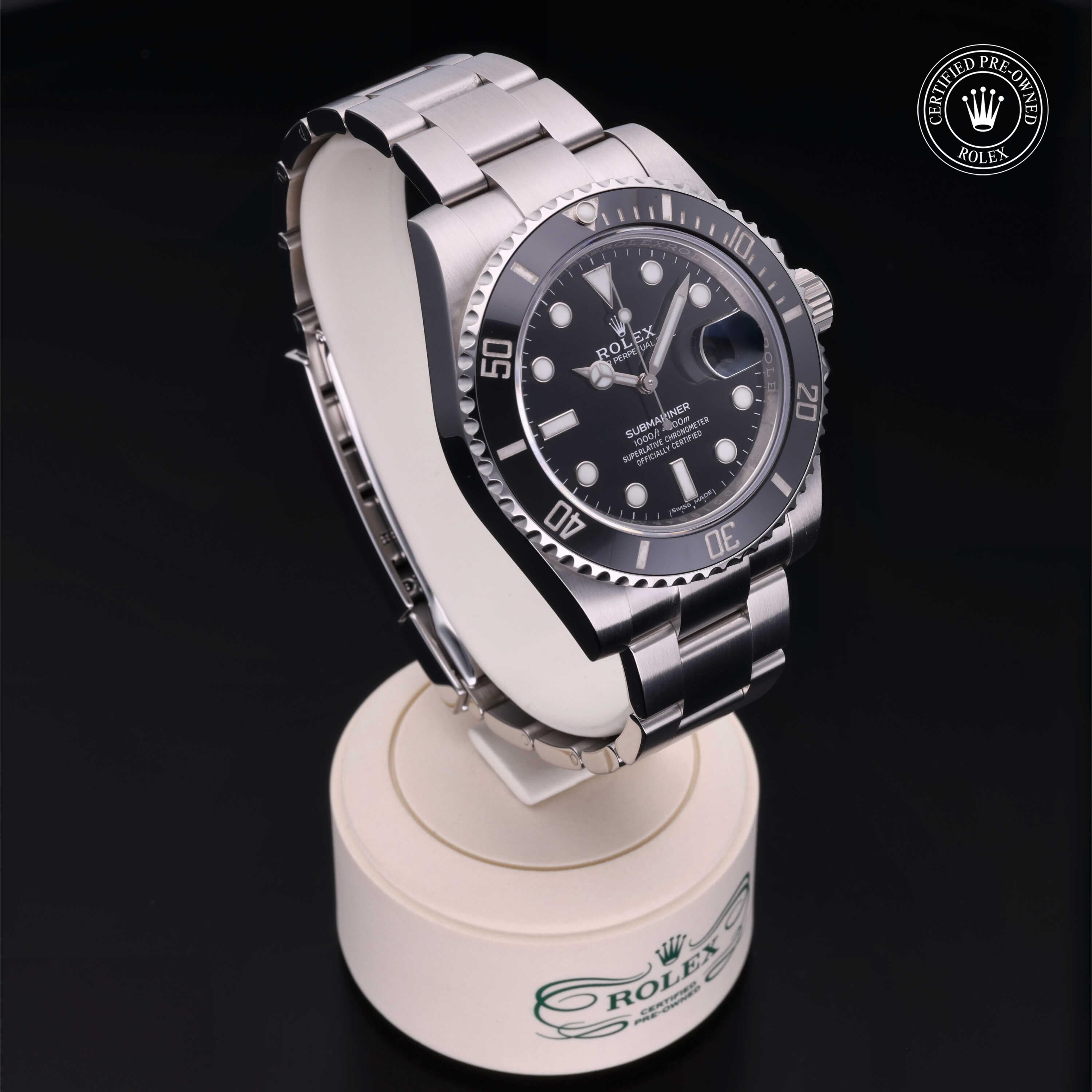 Rolex Certified Pre-Owned Submariner Date 40mm 116610LN P0G19945 - 360° view