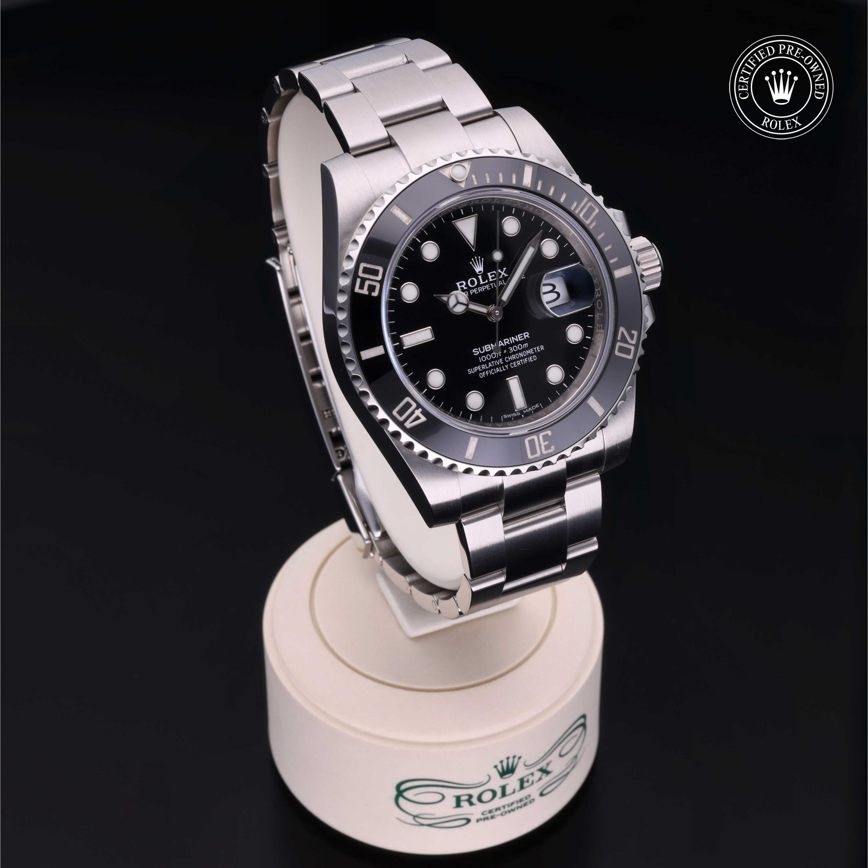 Rolex Certified Pre-Owned Submariner Date 40mm 116610LN P0G19945 - 360° view