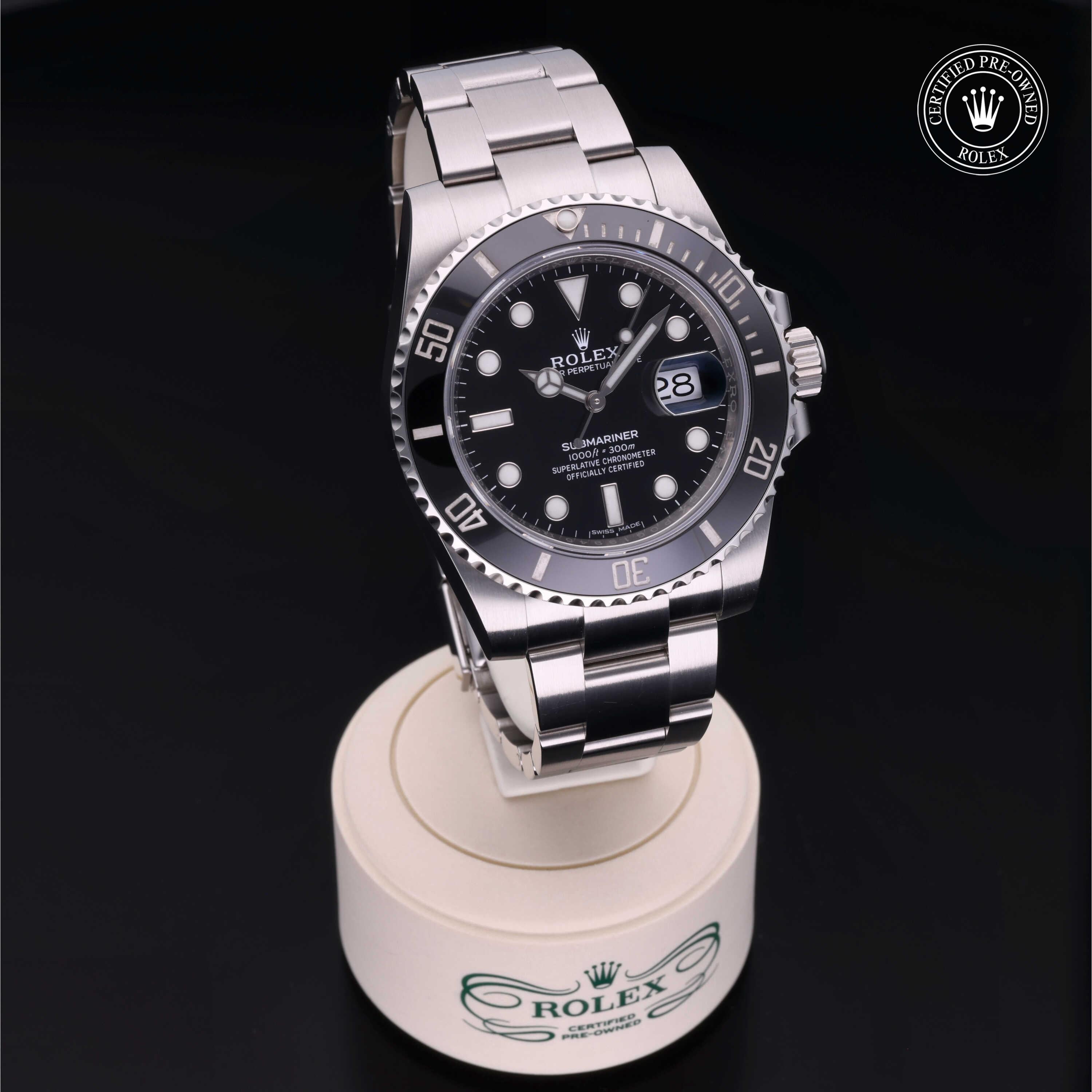 Rolex Certified Pre-Owned Submariner Date 40mm 116610LN P0G19945 - 360° view