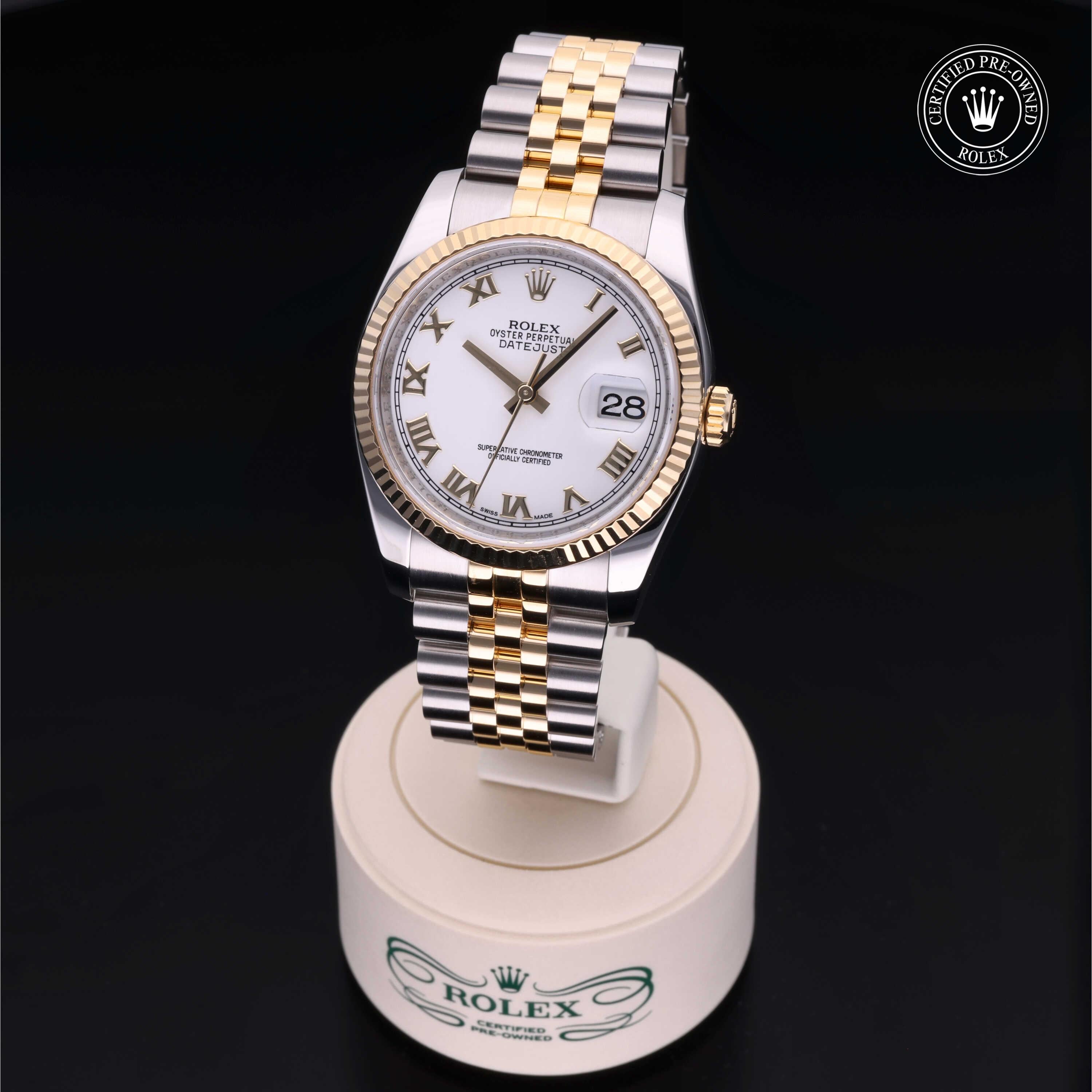 Rolex Certified Pre-Owned Datejust 36mm 116233 G525602 - 360° view