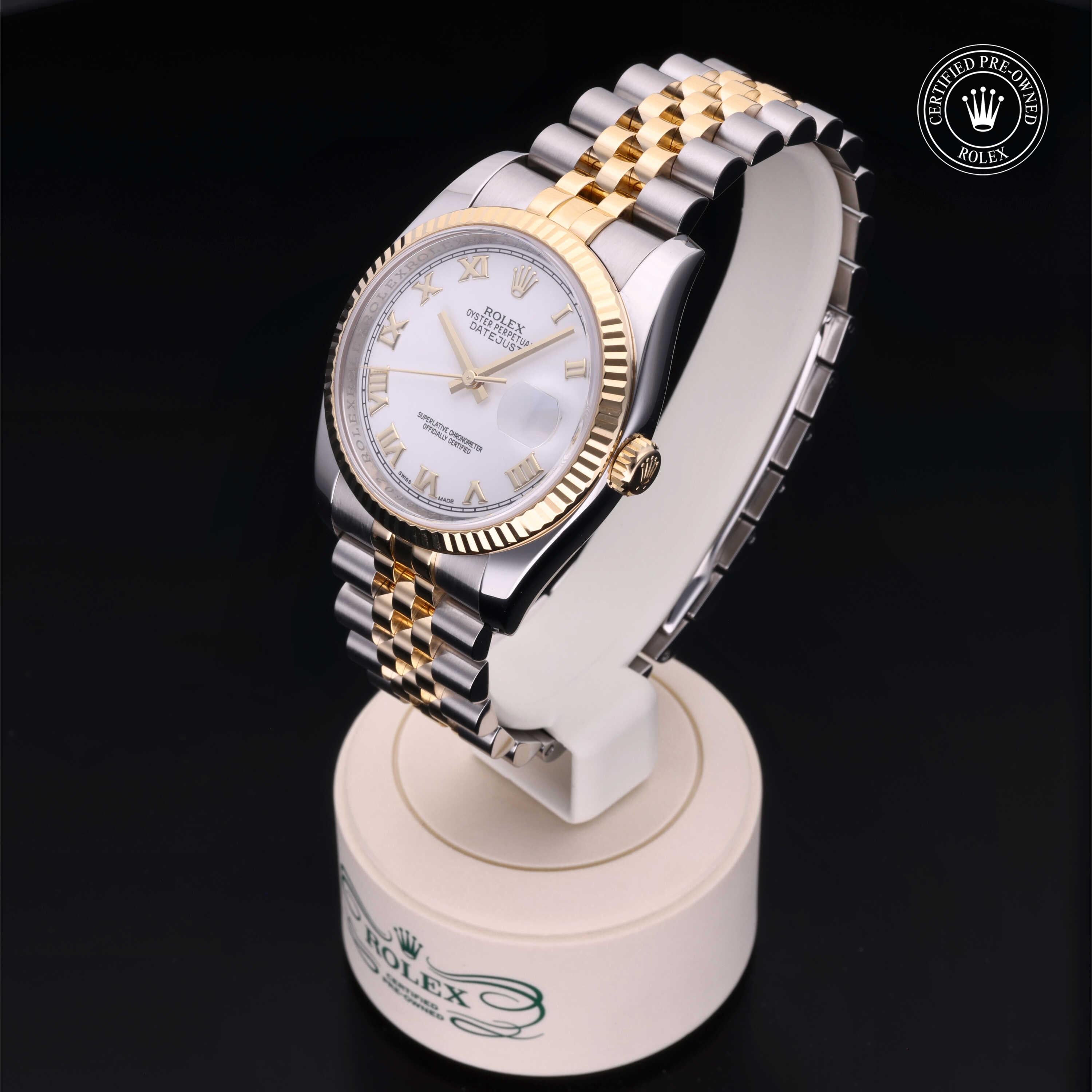 Rolex Certified Pre-Owned Datejust 36mm 116233 G525602 - 360° view