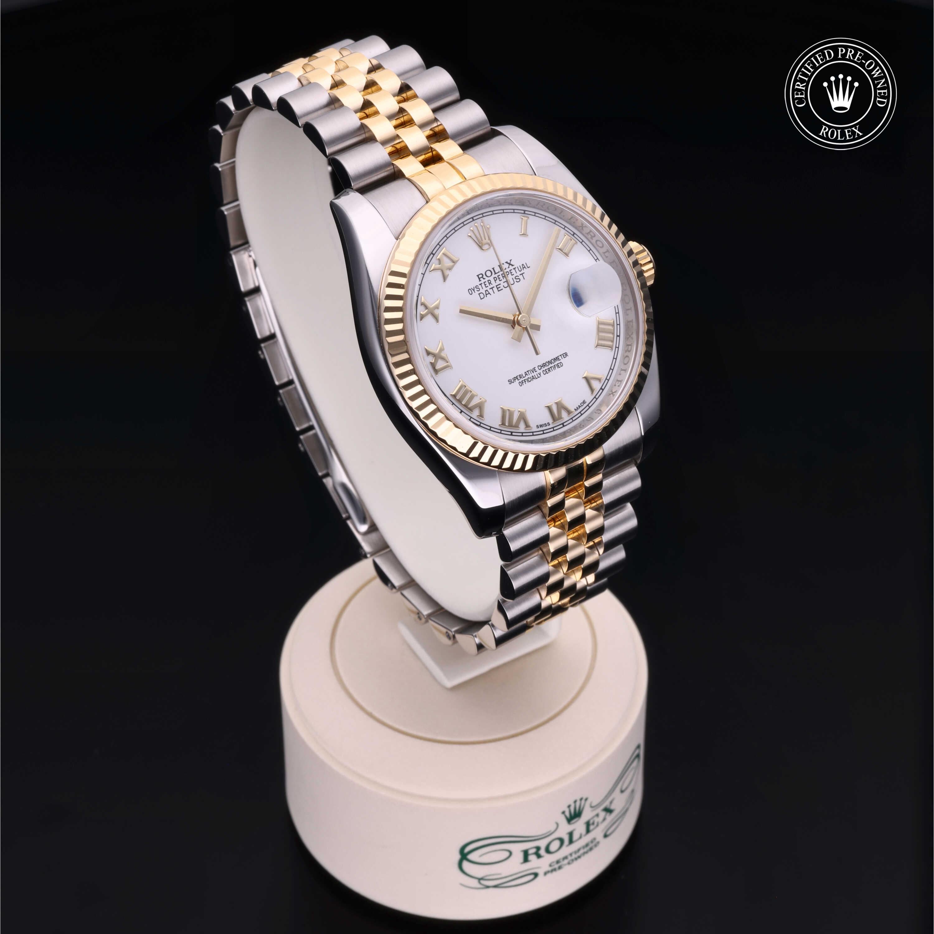 Rolex Certified Pre-Owned Datejust 36mm 116233 G525602 - 360° view