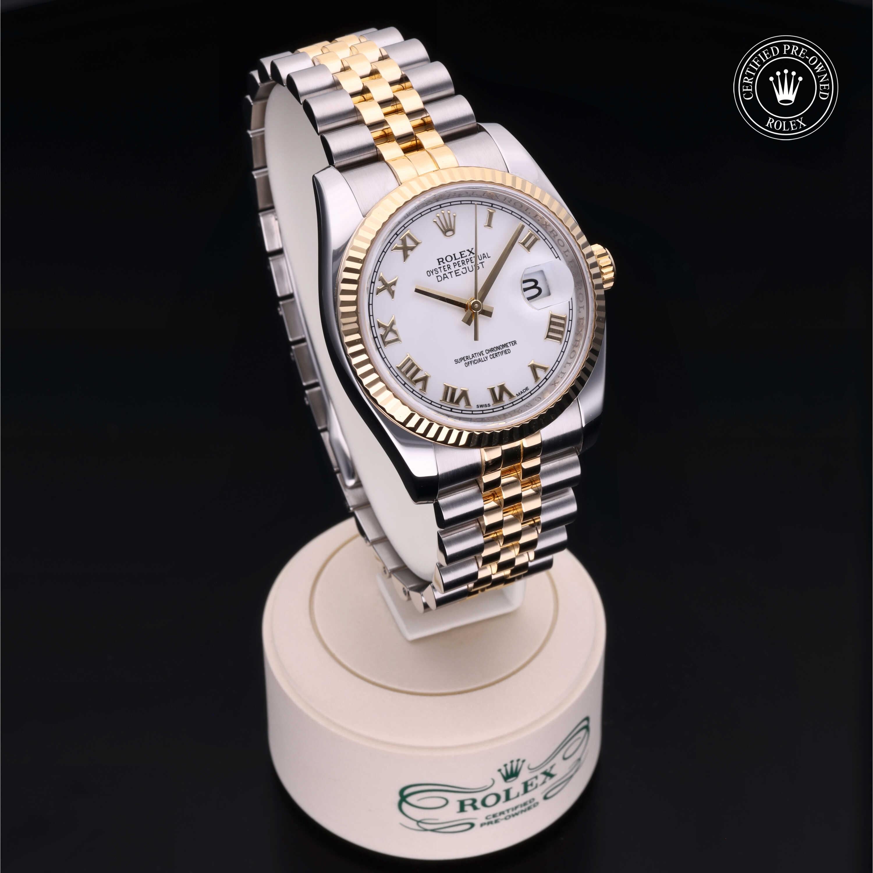 Rolex Certified Pre-Owned Datejust 36mm 116233 G525602 - 360° view