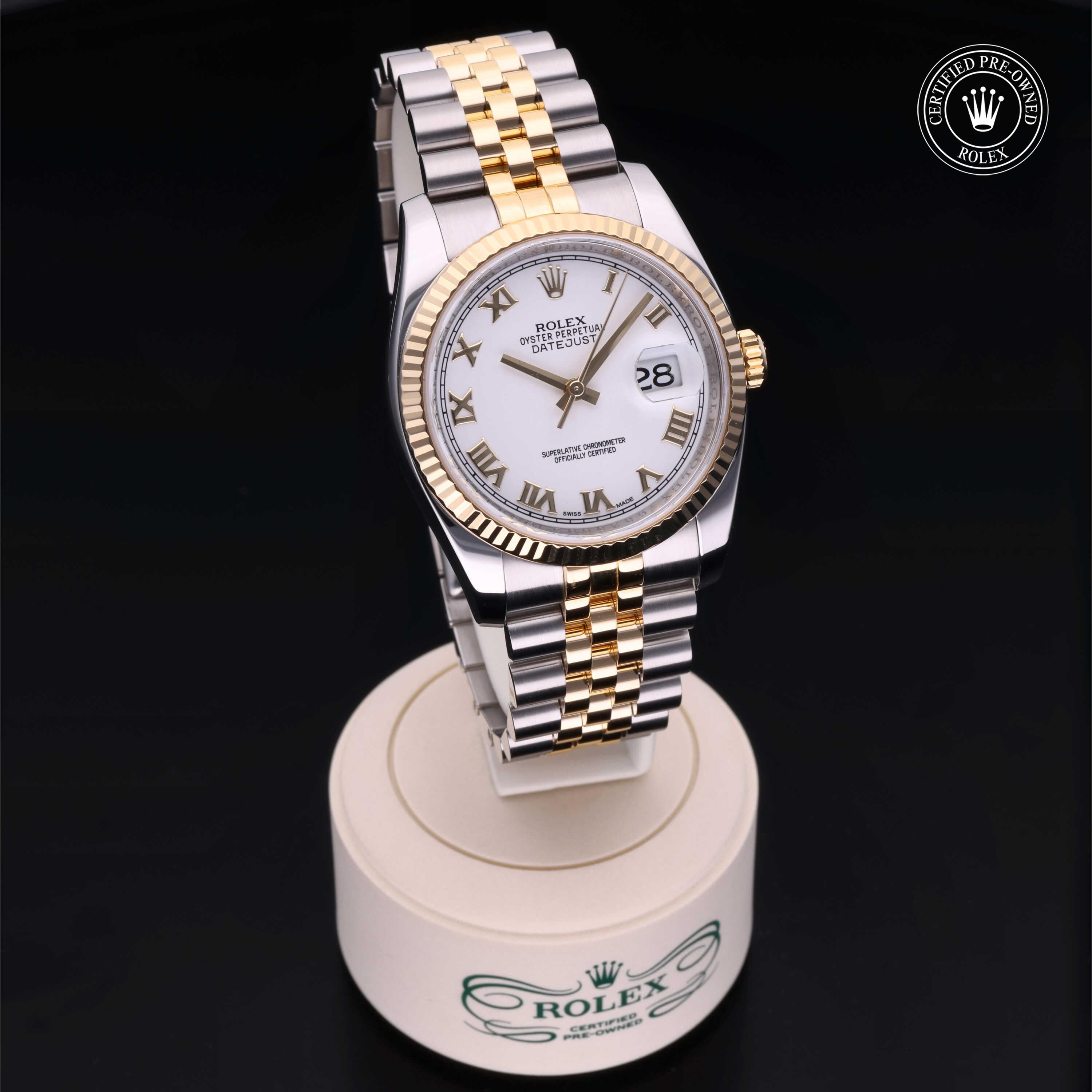 Rolex Certified Pre-Owned Datejust 36mm 116233 G525602 - 360° view