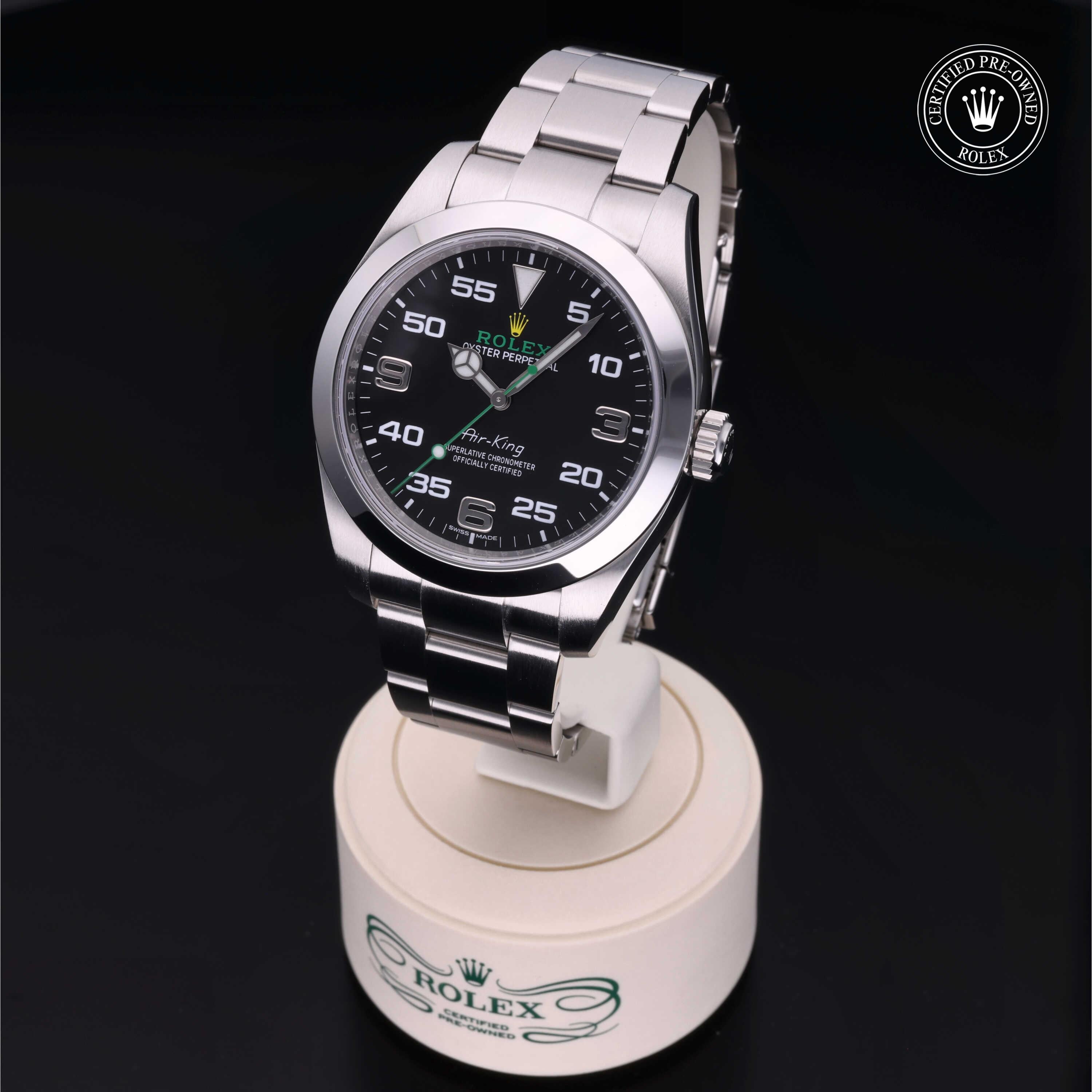 Rolex Certified Pre-Owned Air-King 40mm 116900 N93F0056 - 360° view