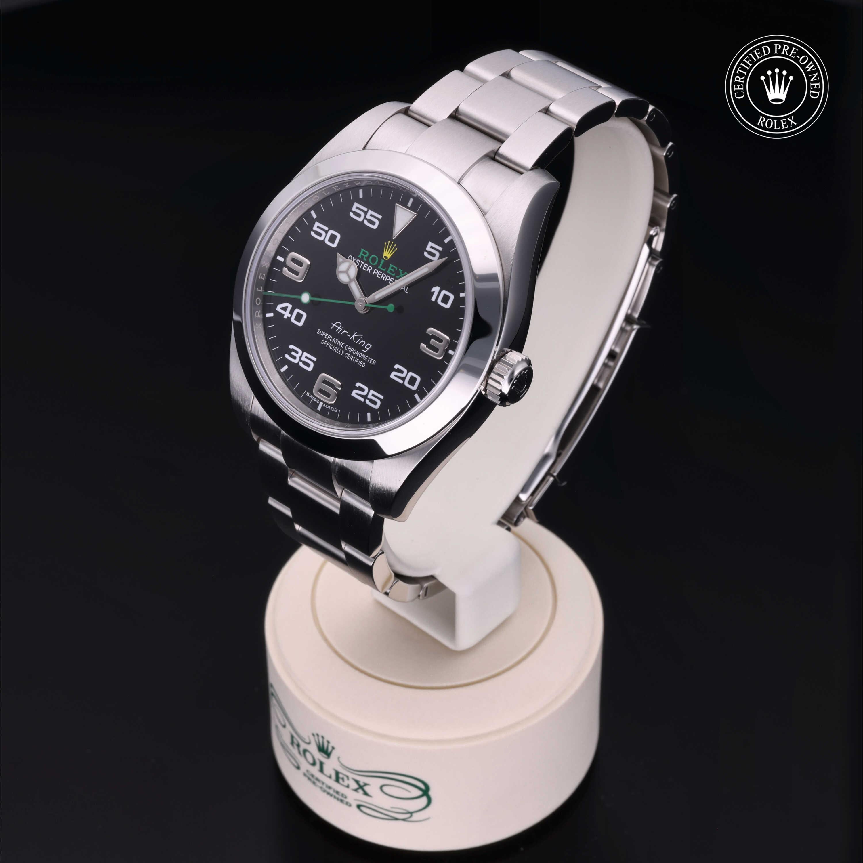 Rolex Certified Pre-Owned Air-King 40mm 116900 N93F0056 - 360° view