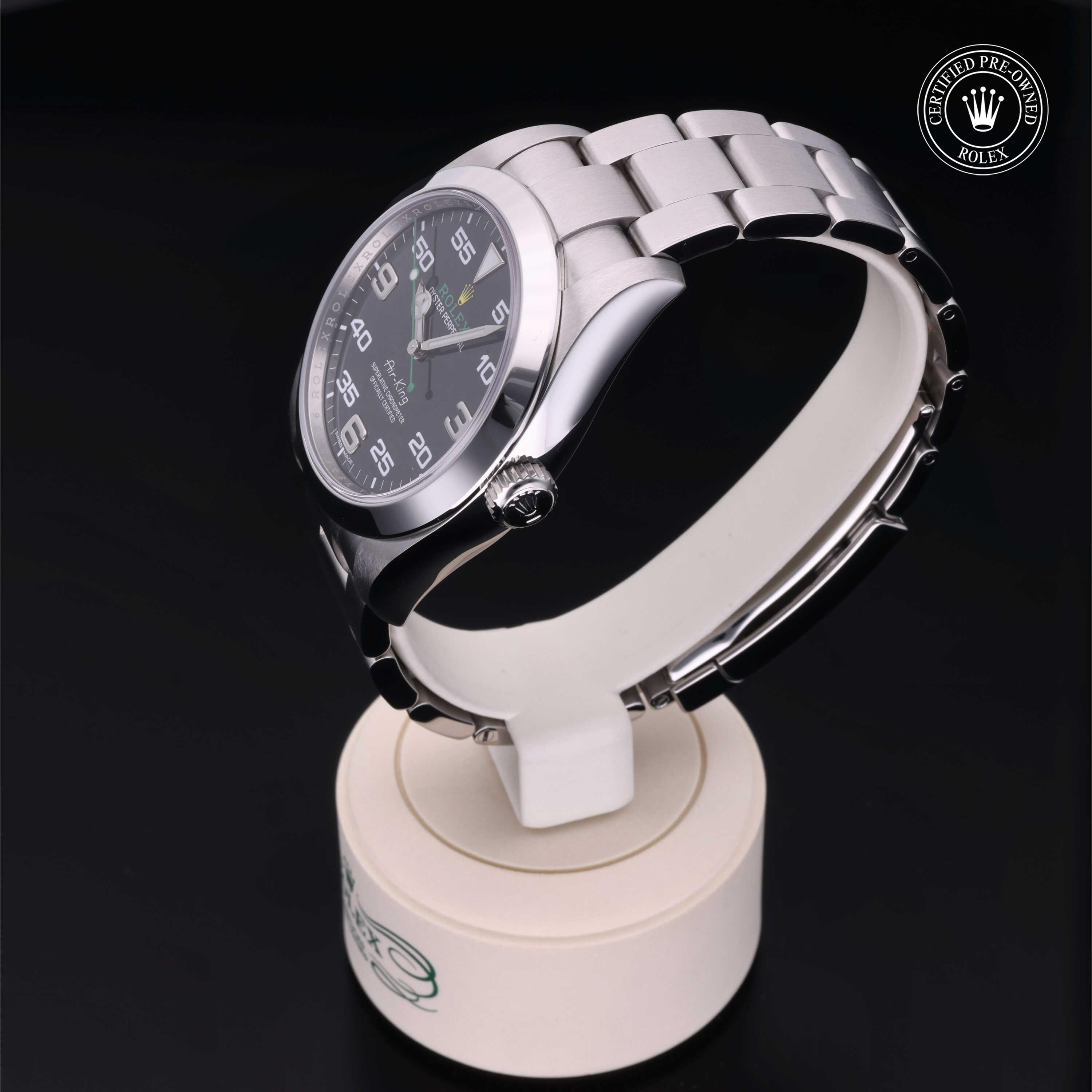 Rolex Certified Pre-Owned Air-King 40mm 116900 N93F0056 - 360° view