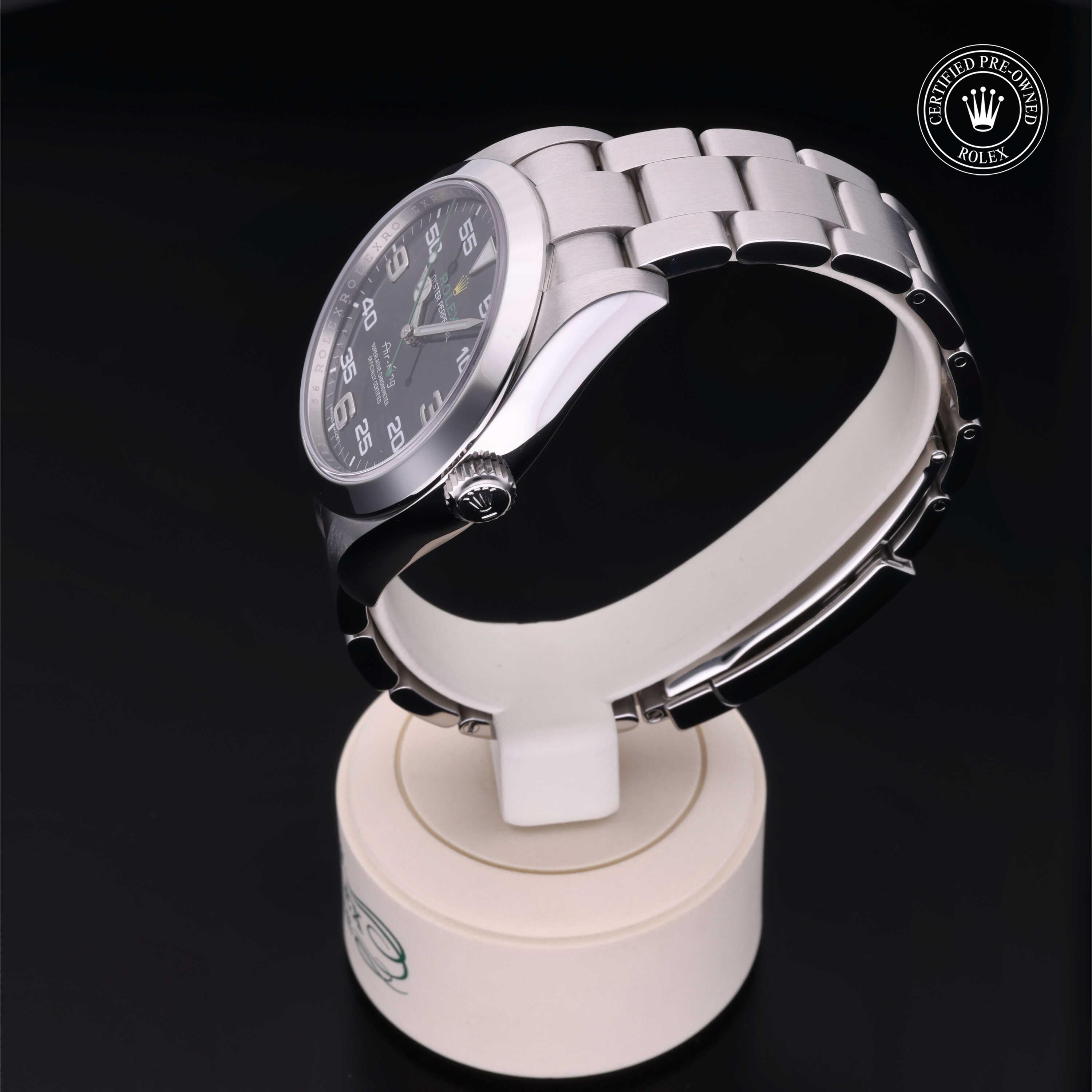 Rolex Certified Pre-Owned Air-King 40mm 116900 N93F0056 - 360° view