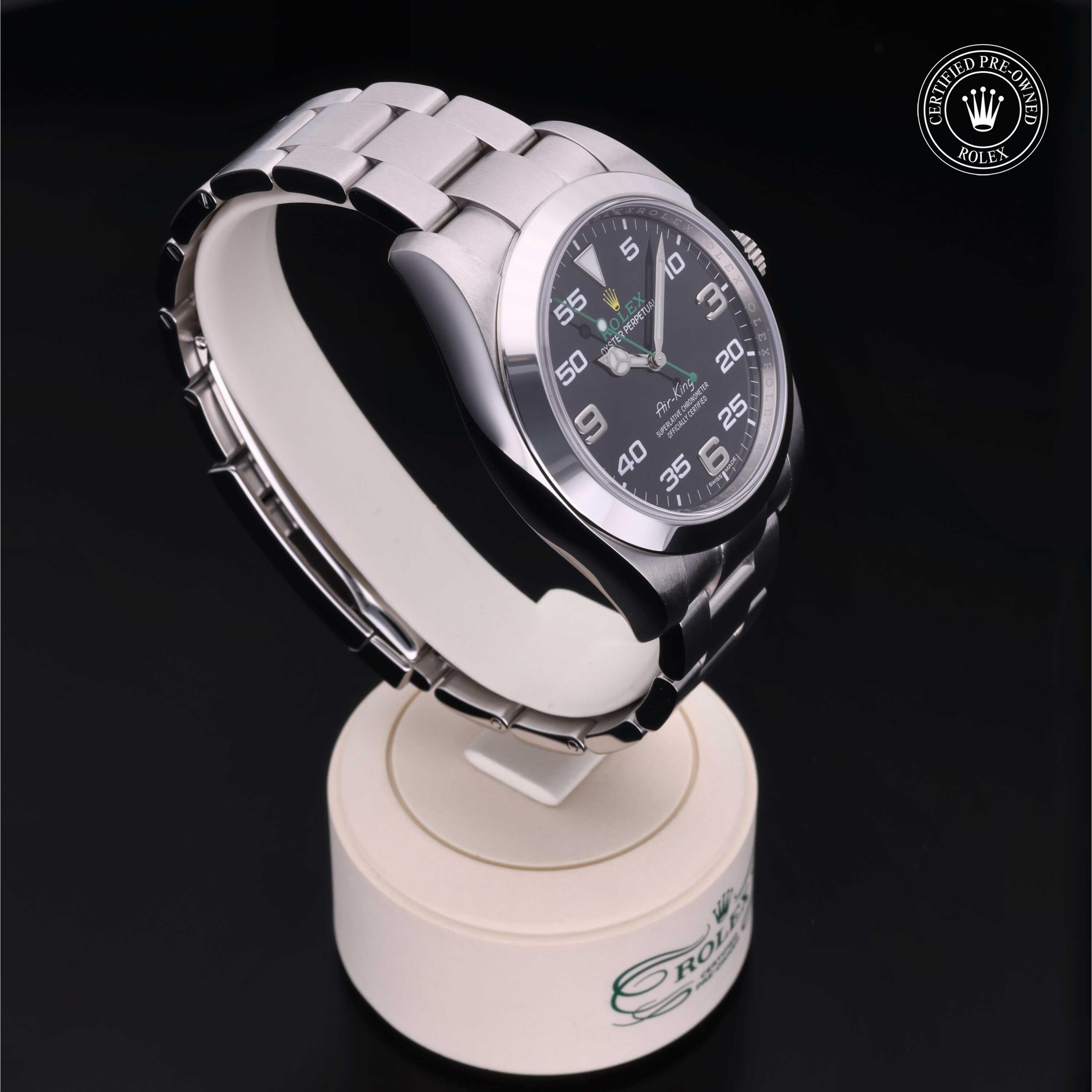 Rolex Certified Pre-Owned Air-King 40mm 116900 N93F0056 - 360° view