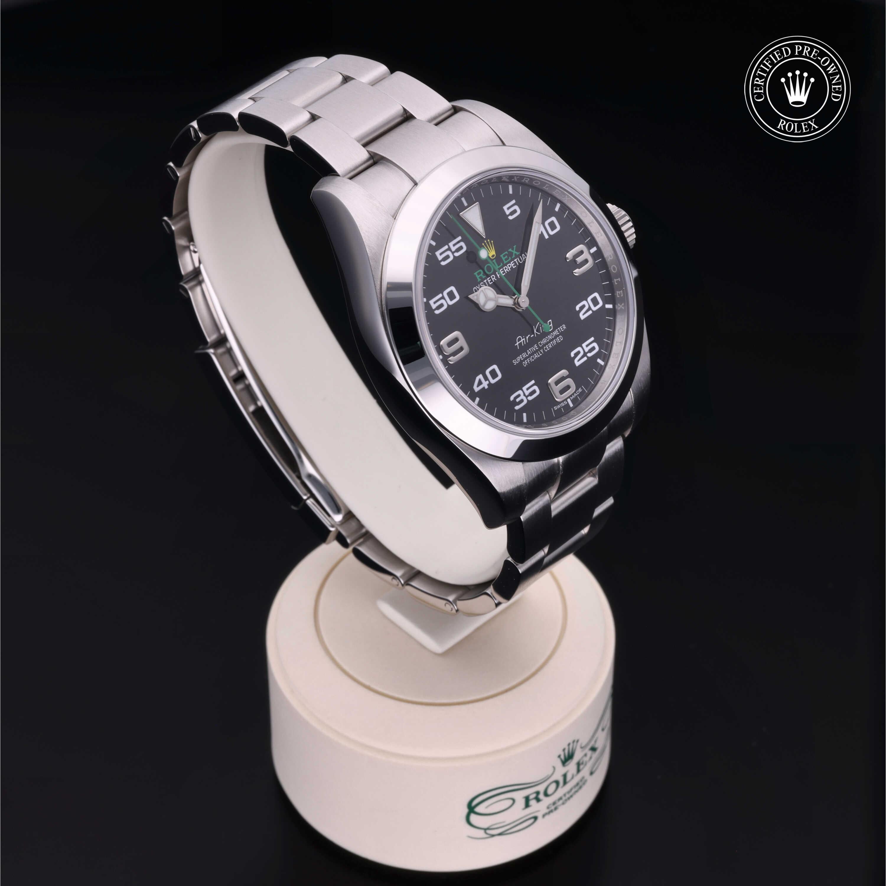 Rolex Certified Pre-Owned Air-King 40mm 116900 N93F0056 - 360° view