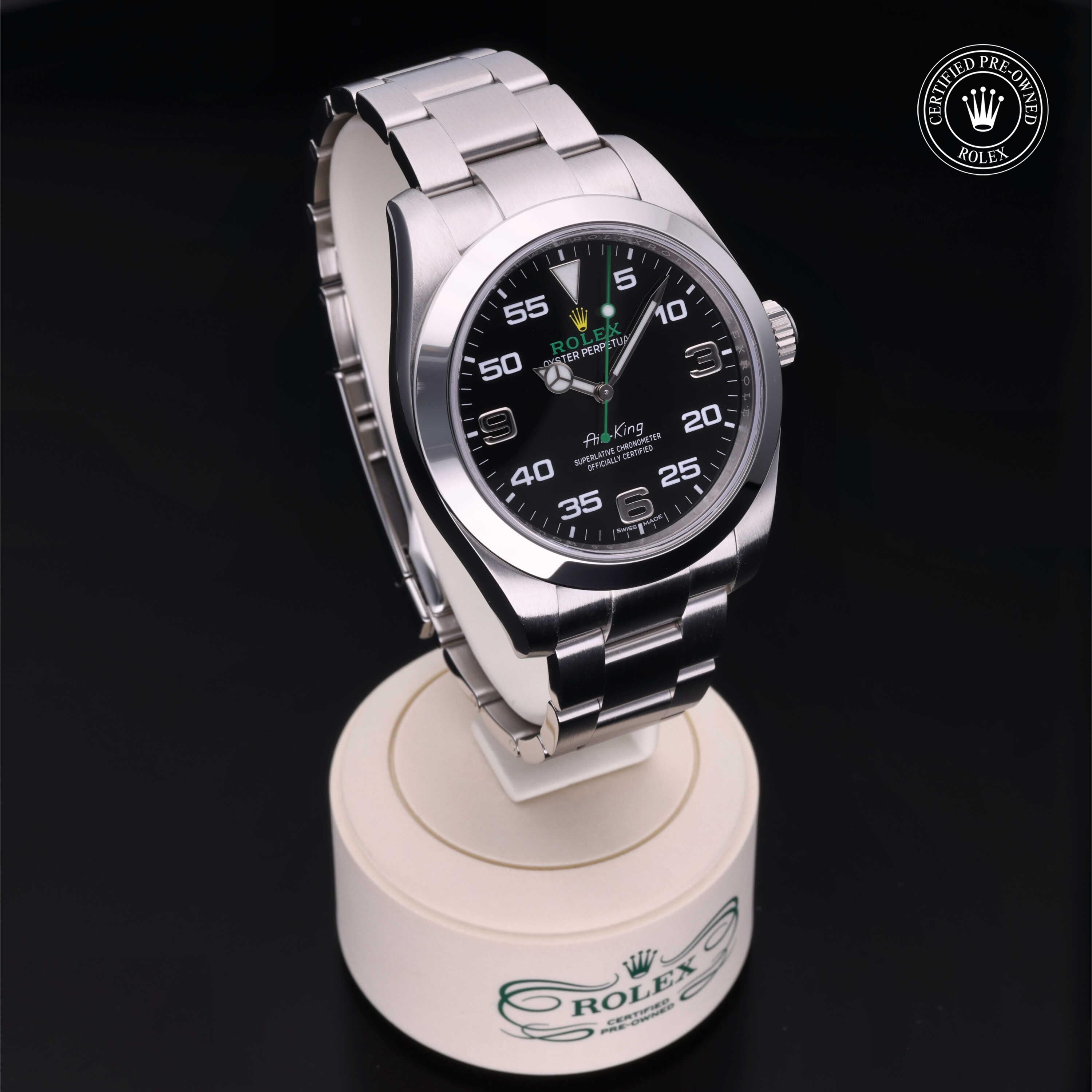 Rolex Certified Pre-Owned Air-King 40mm 116900 N93F0056 - 360° view