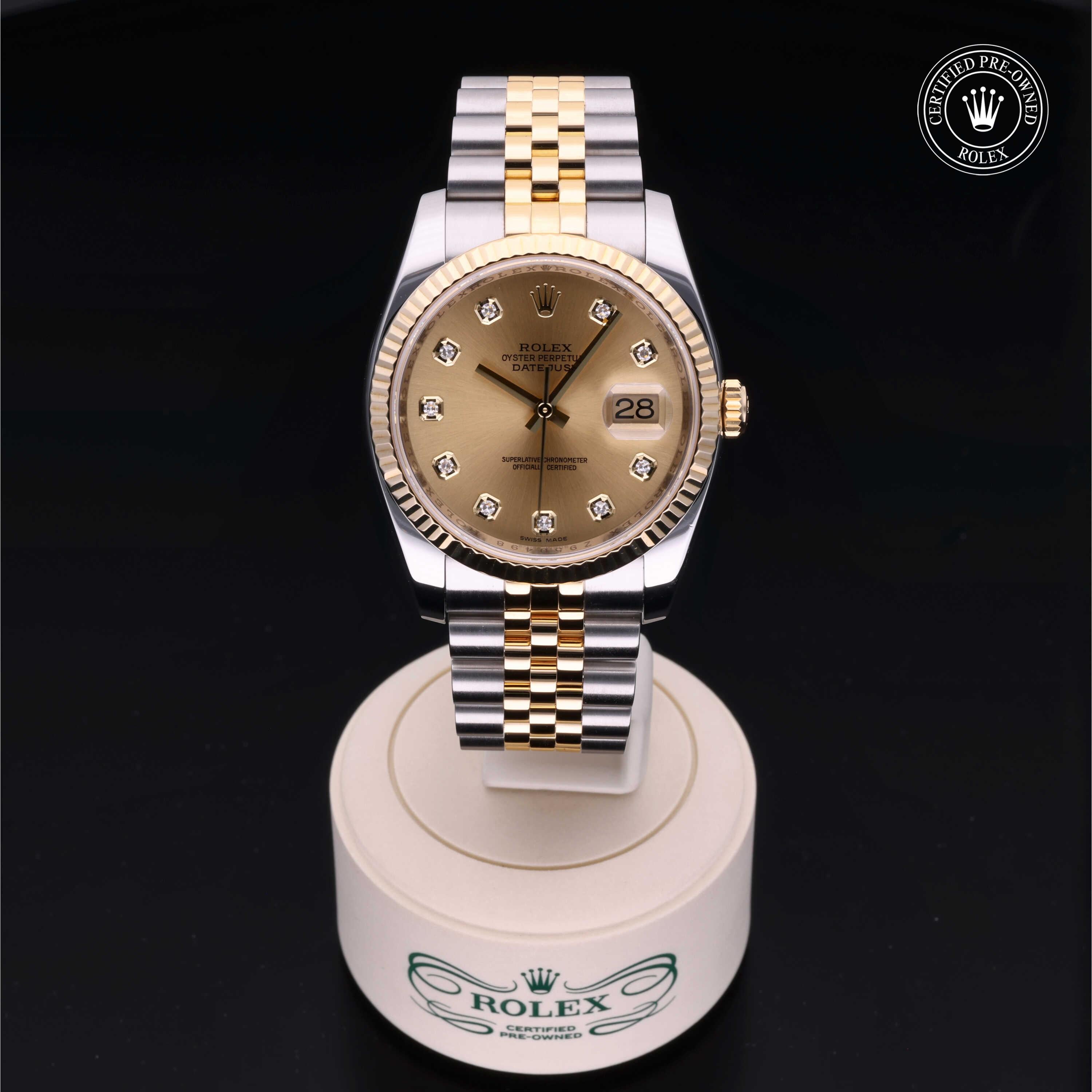 Rolex Certified Pre-Owned Datejust 36mm 116233 Z950498 - 360° view