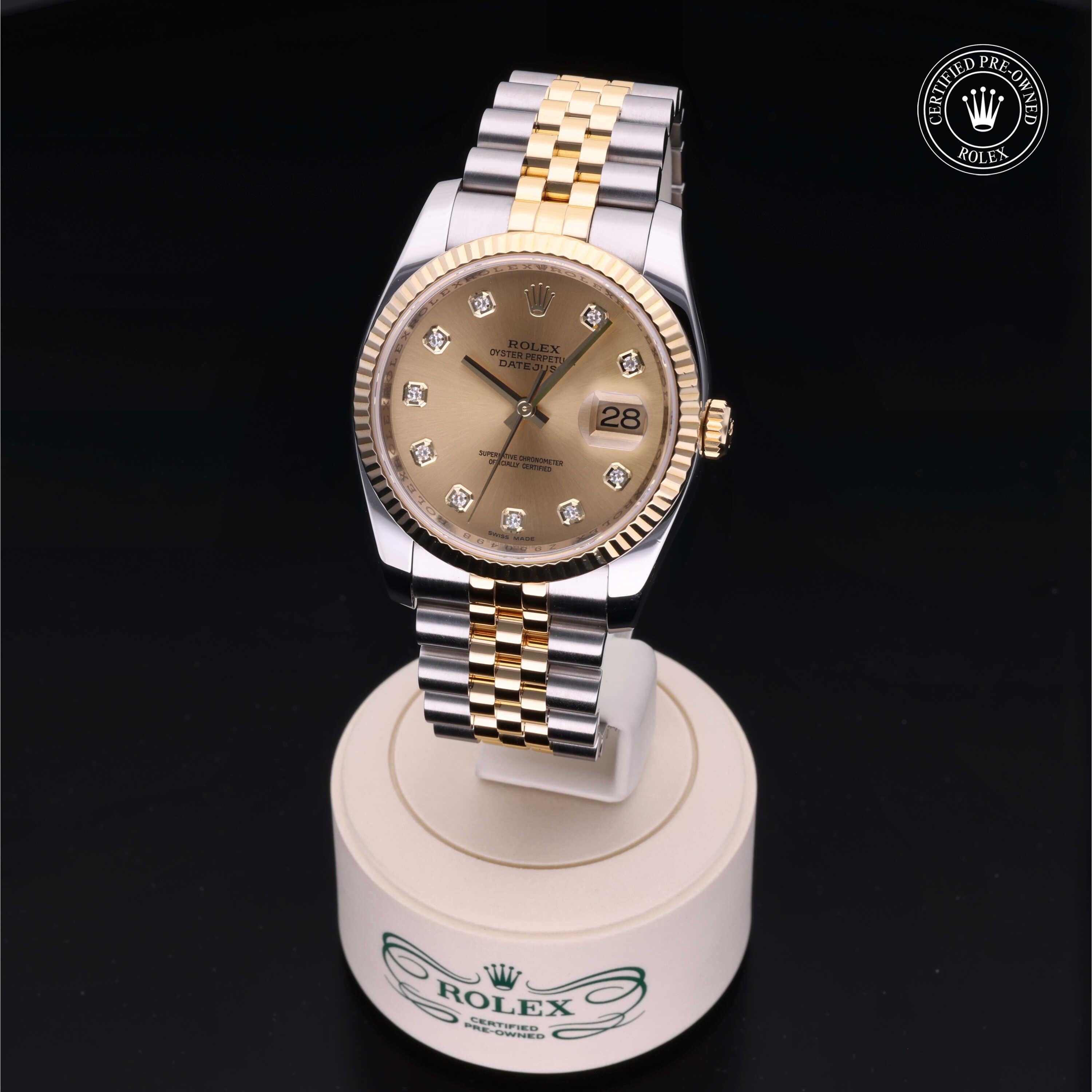 Rolex Certified Pre-Owned Datejust 36mm 116233 Z950498 - 360° view