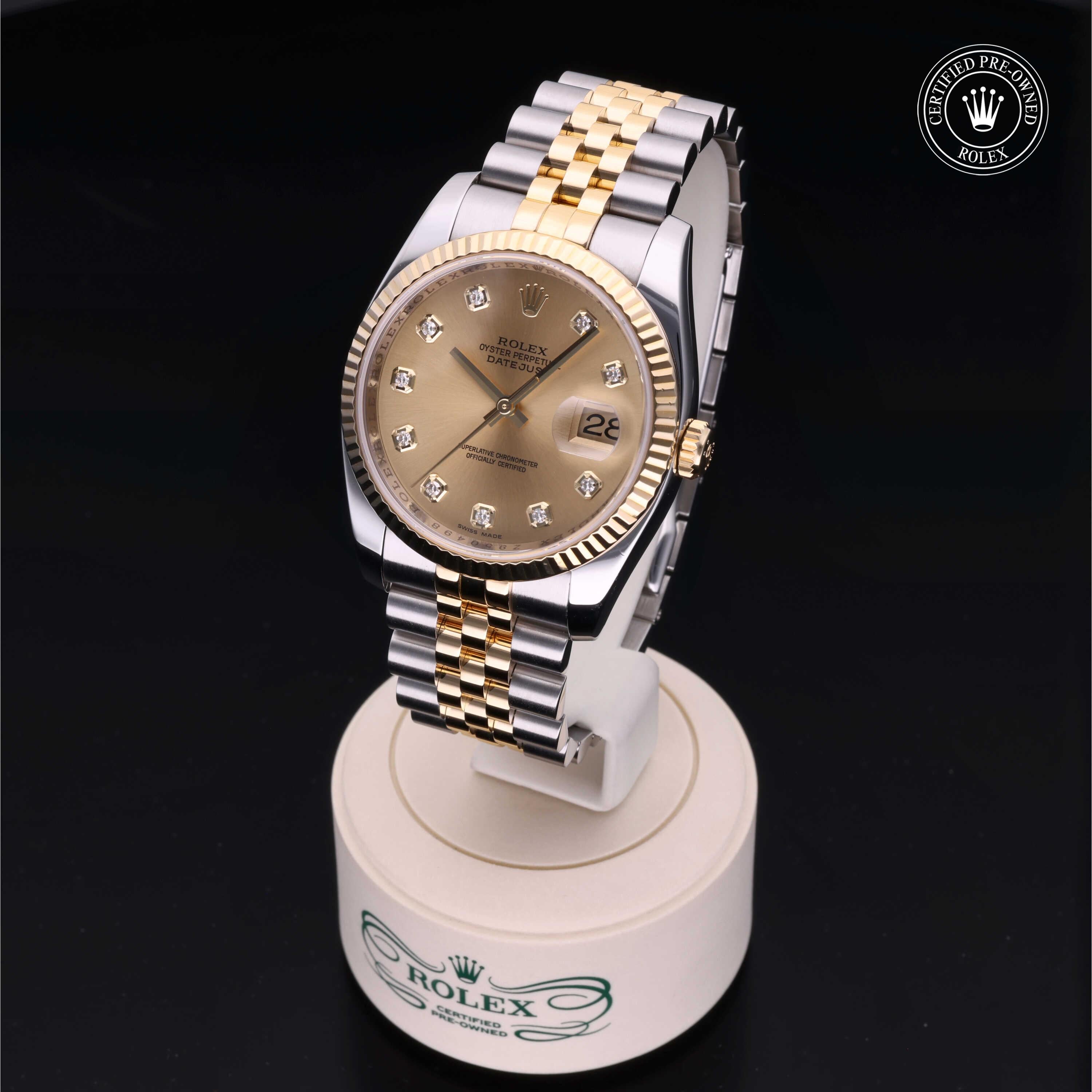 Rolex Certified Pre-Owned Datejust 36mm 116233 Z950498 - 360° view