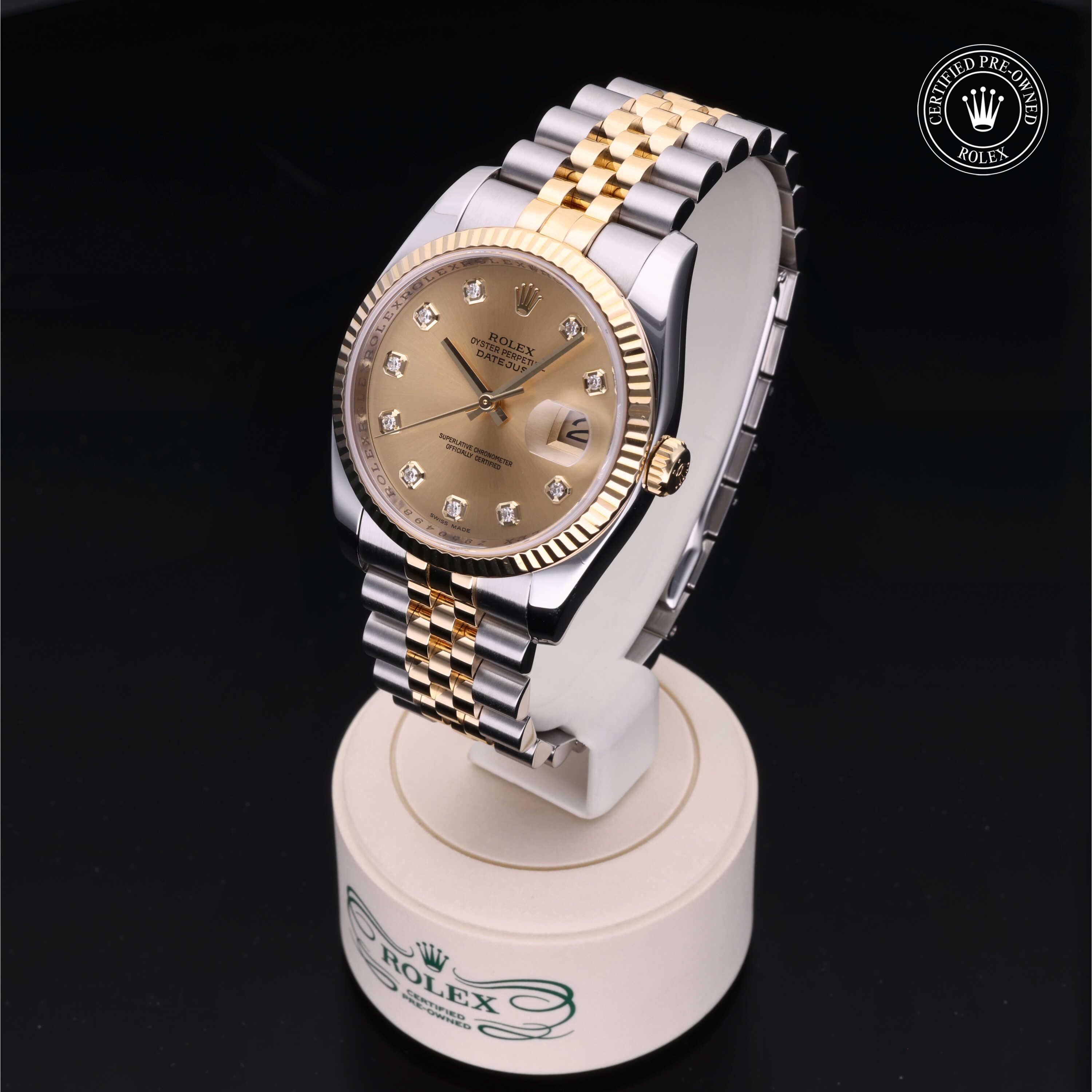 Rolex Certified Pre-Owned Datejust 36mm 116233 Z950498 - 360° view
