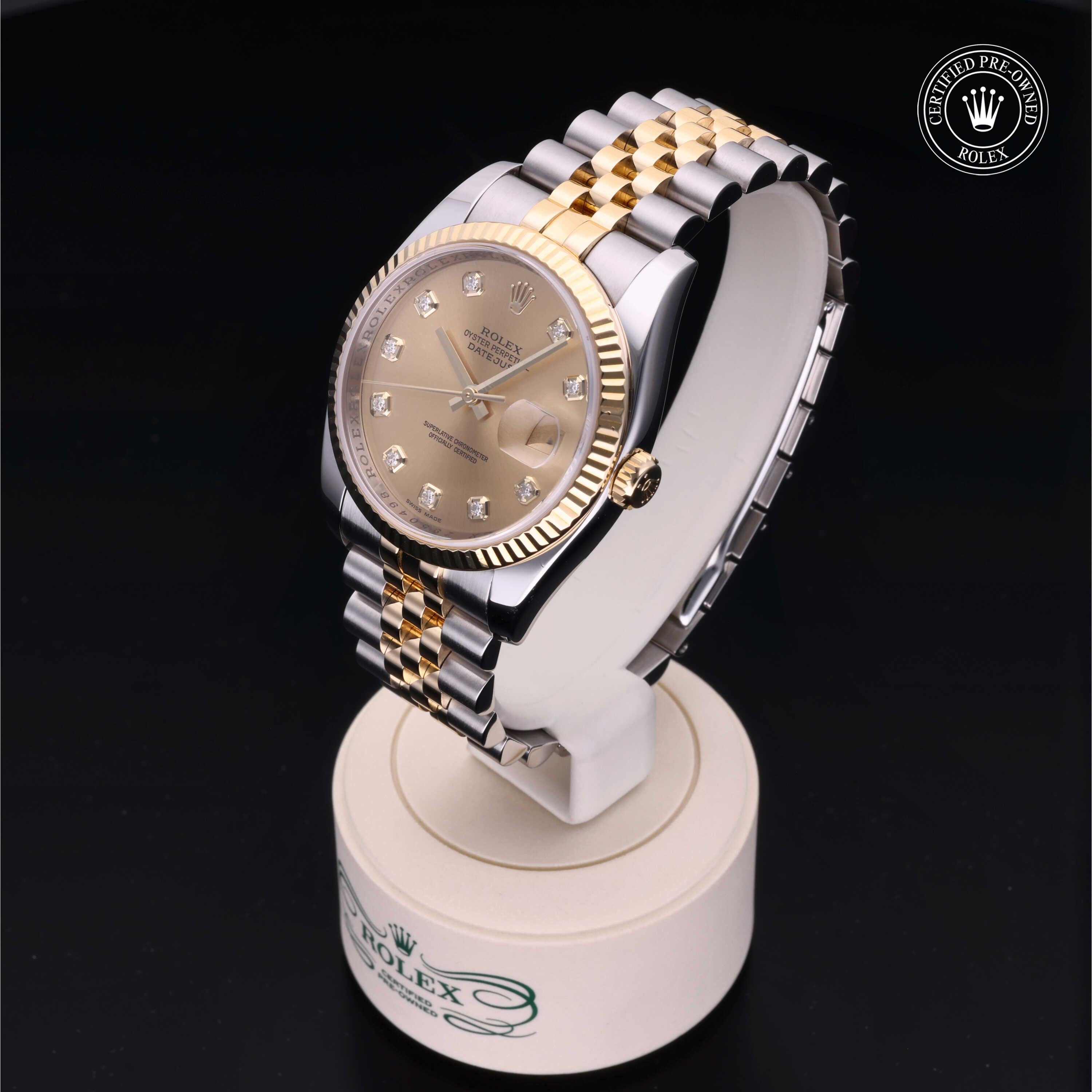 Rolex Certified Pre-Owned Datejust 36mm 116233 Z950498 - 360° view