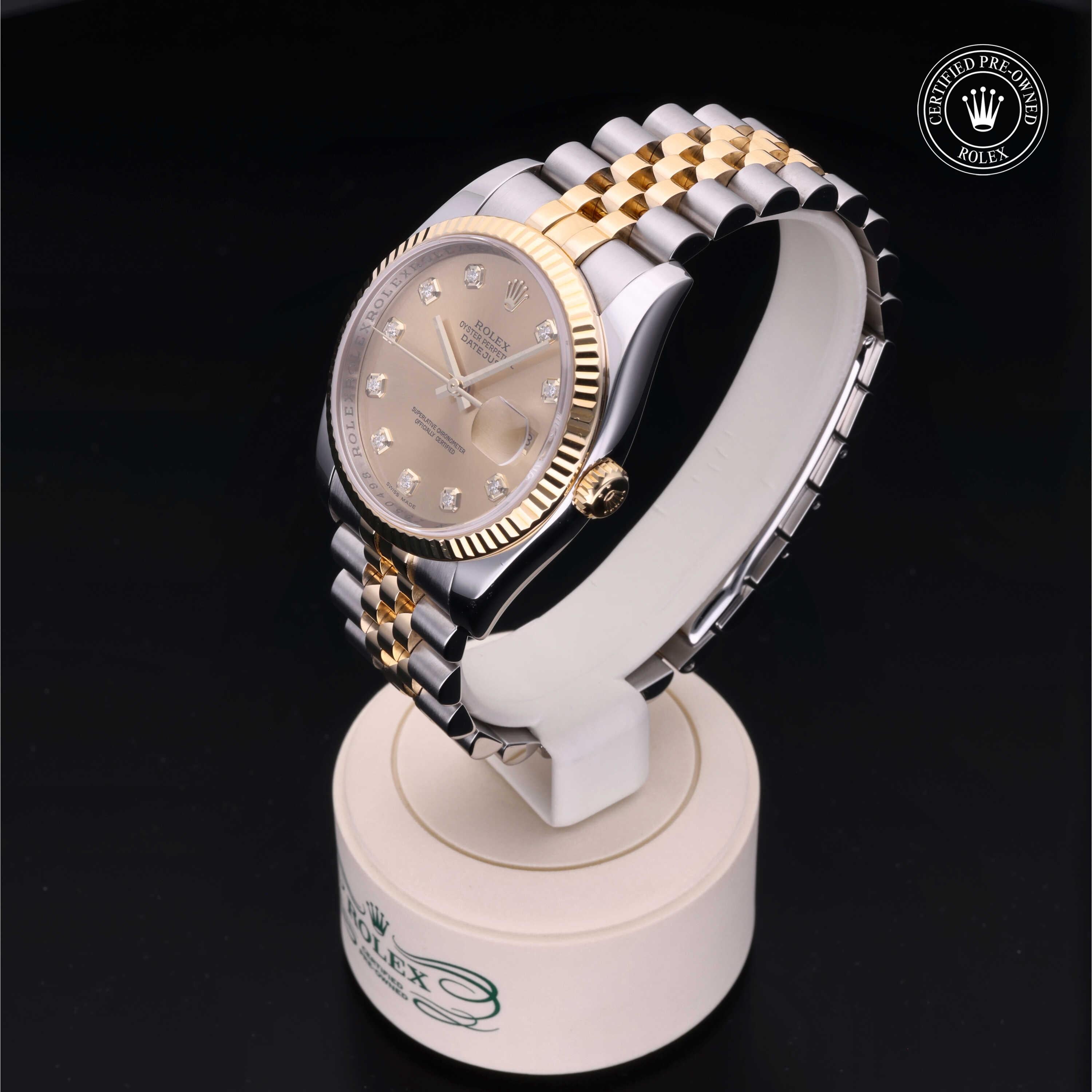 Rolex Certified Pre-Owned Datejust 36mm 116233 Z950498 - 360° view