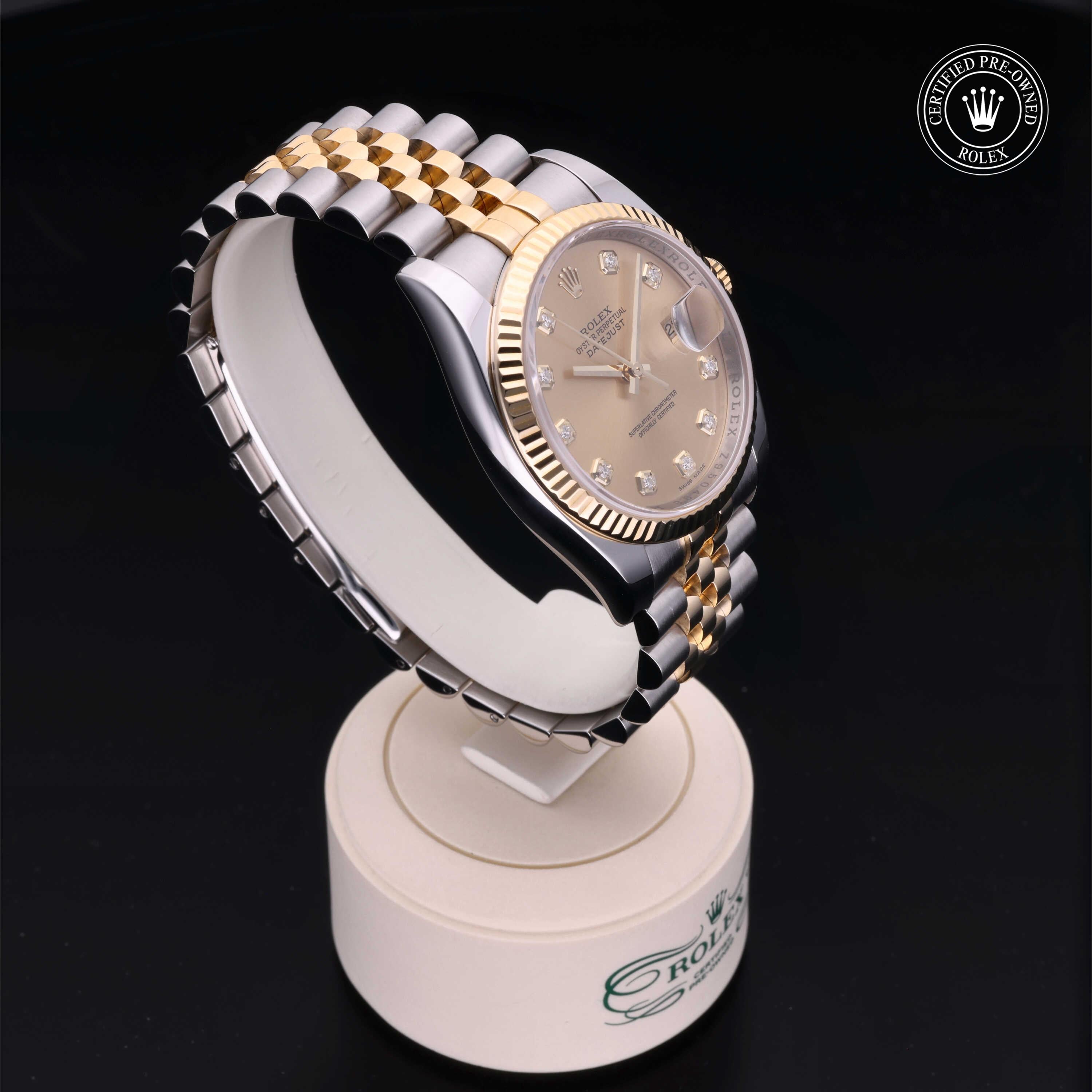 Rolex Certified Pre-Owned Datejust 36mm 116233 Z950498 - 360° view