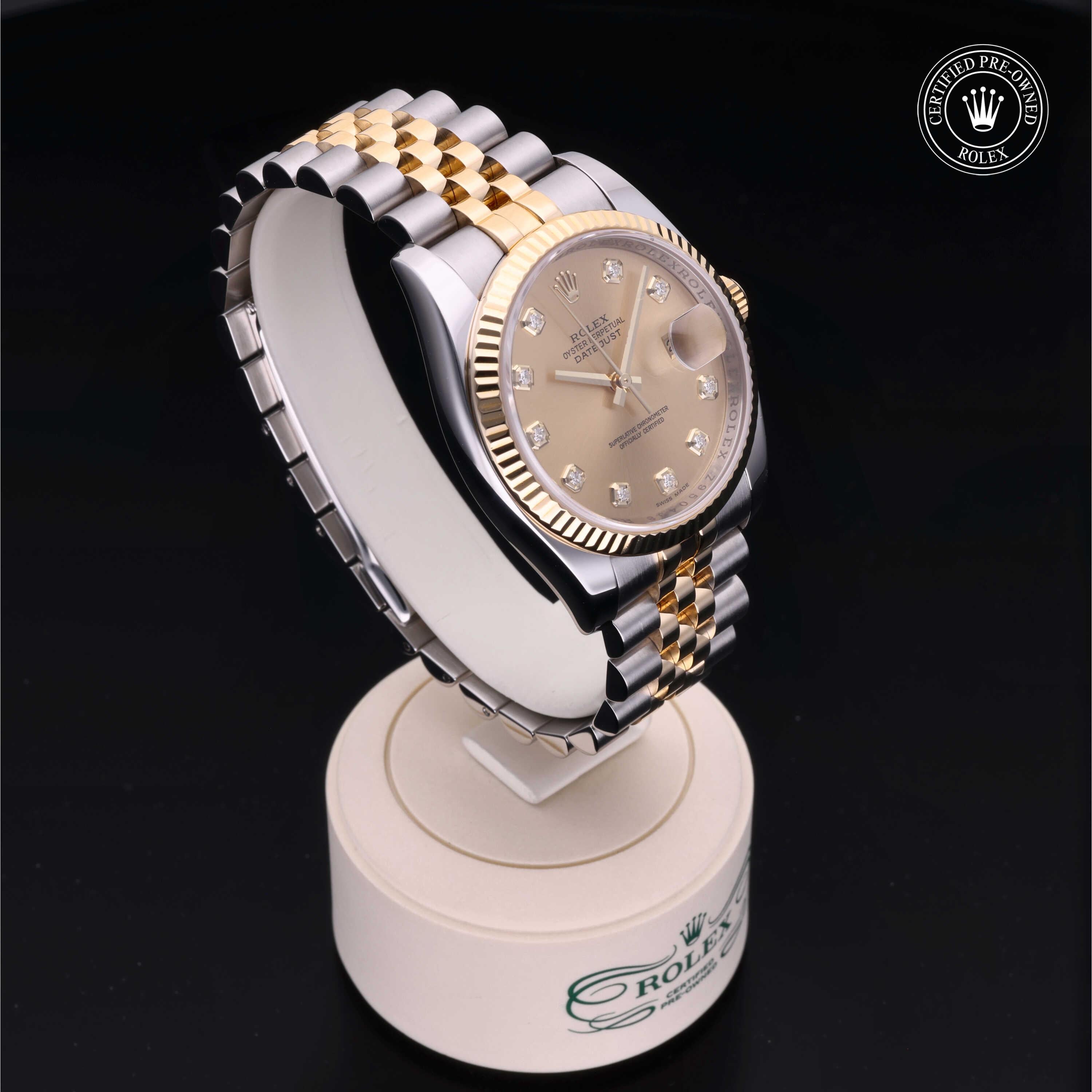 Rolex Certified Pre-Owned Datejust 36mm 116233 Z950498 - 360° view