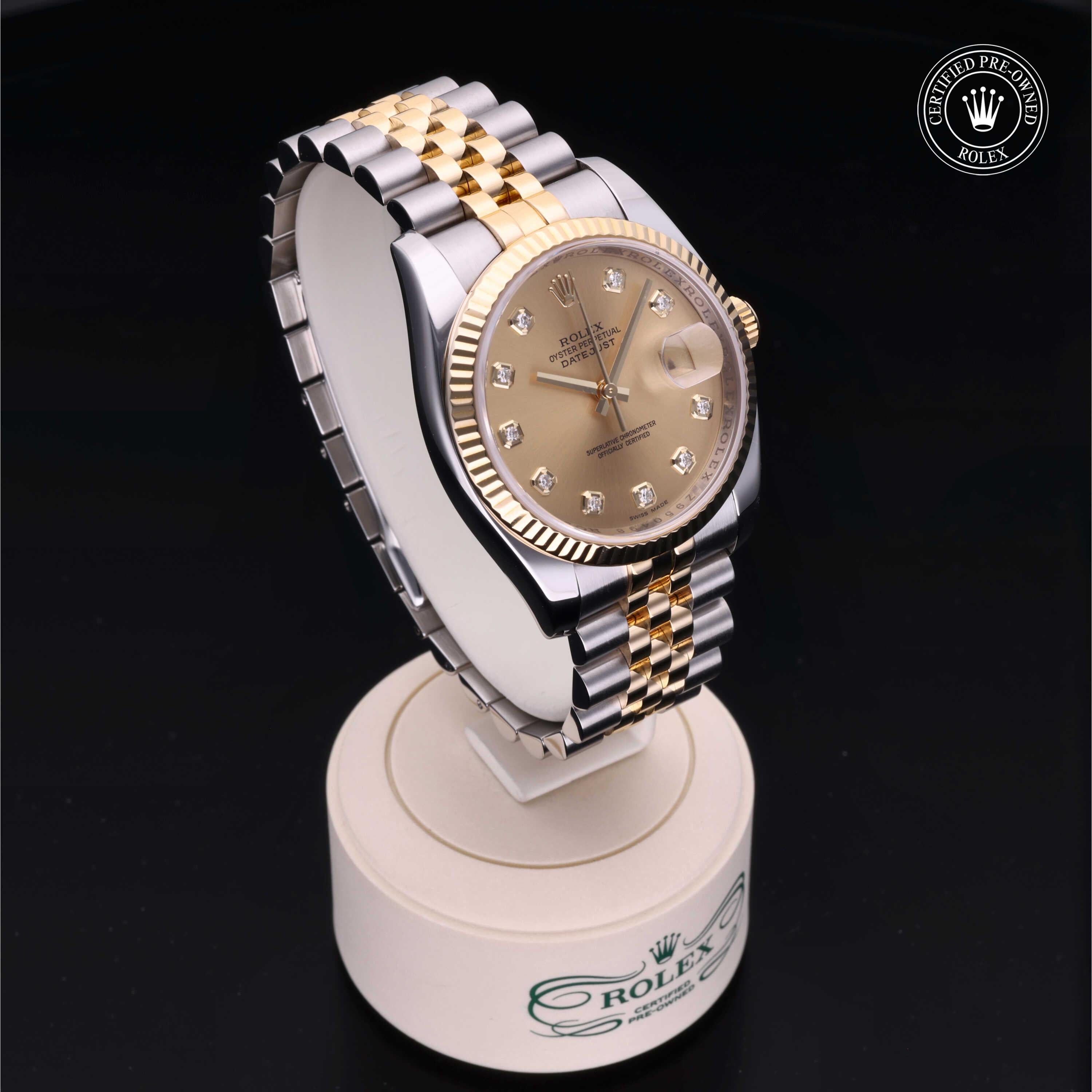Rolex Certified Pre-Owned Datejust 36mm 116233 Z950498 - 360° view