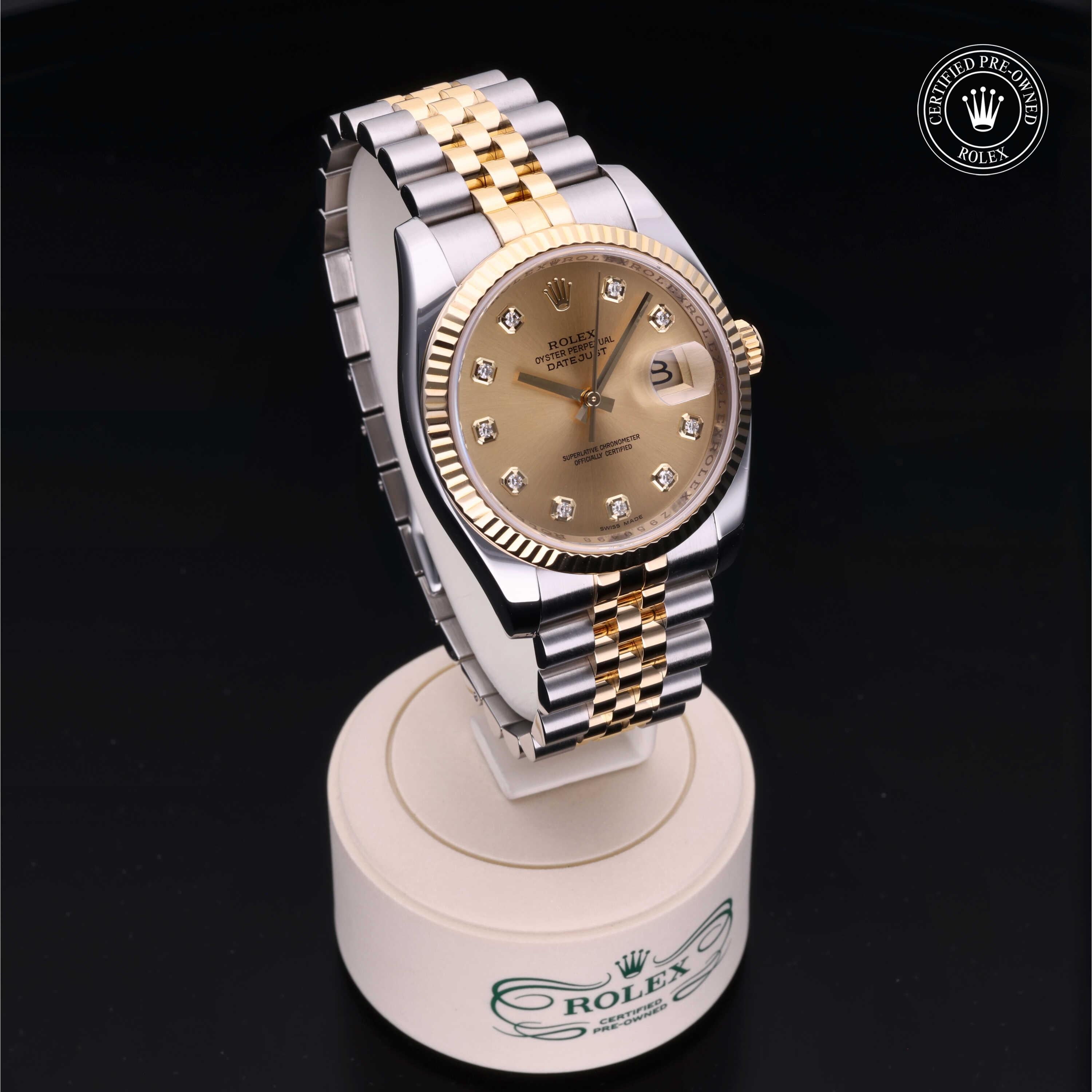 Rolex Certified Pre-Owned Datejust 36mm 116233 Z950498 - 360° view