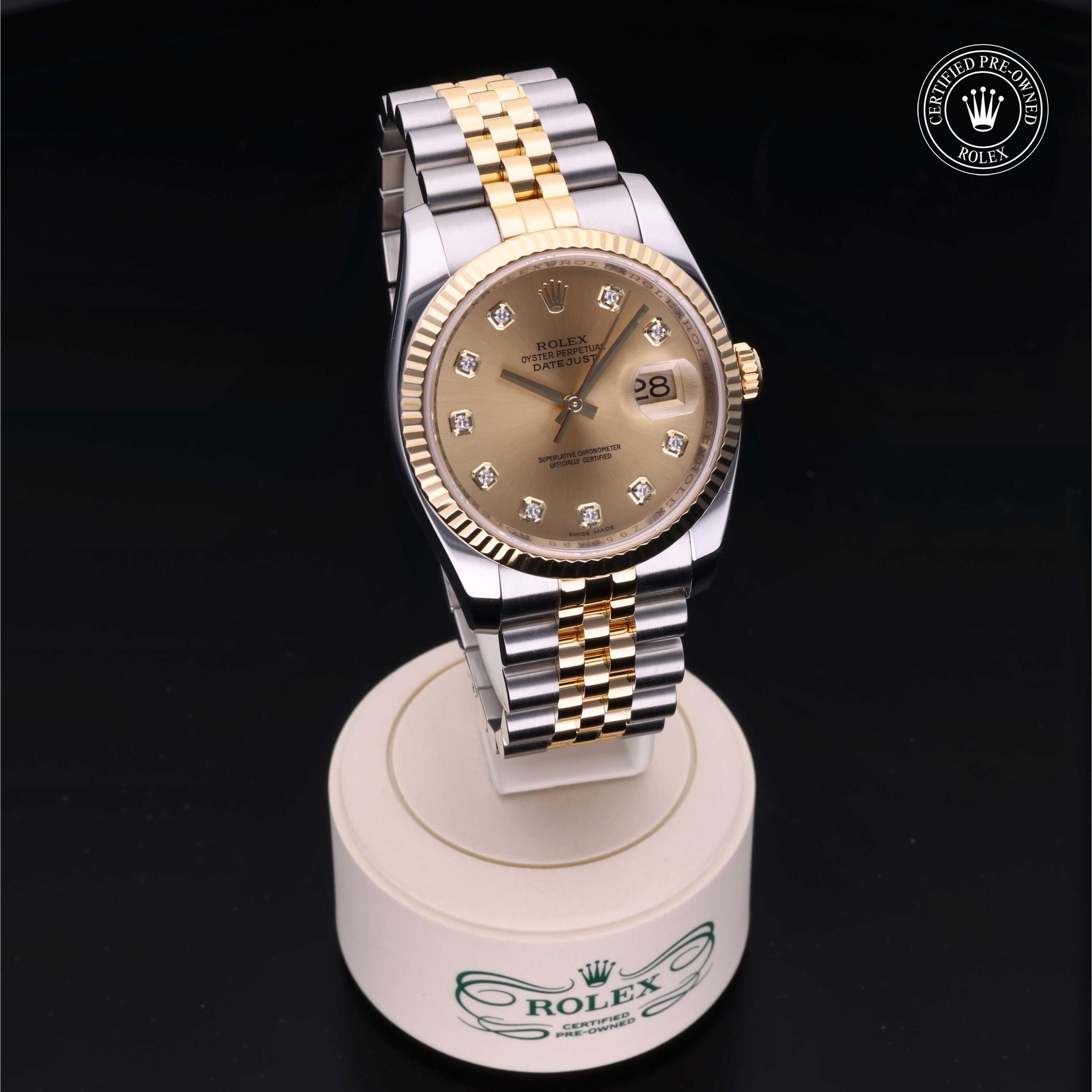 Rolex Certified Pre-Owned Datejust 36mm 116233 Z950498 - 360° view