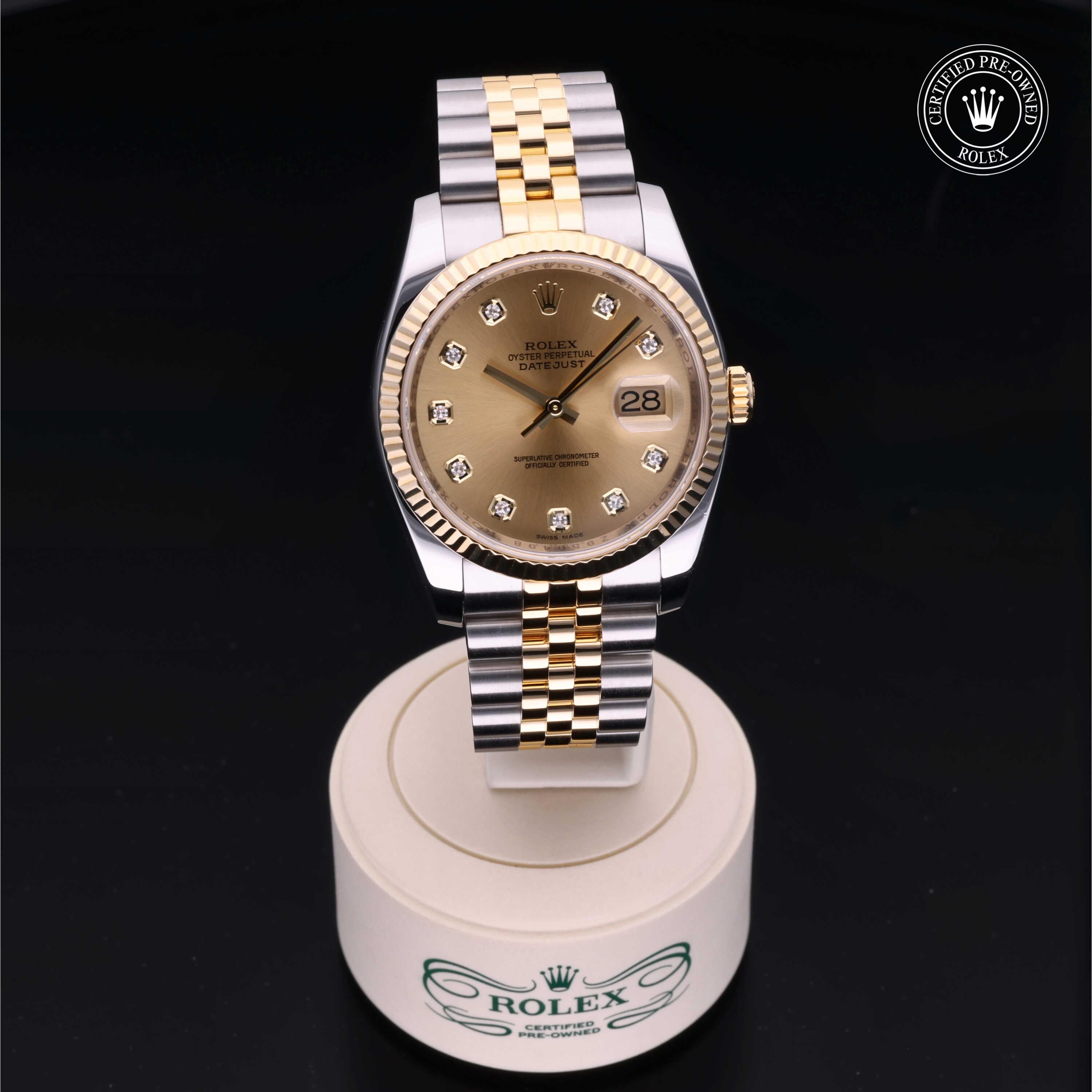 Rolex Certified Pre-Owned Datejust 36mm 116233 Z950498 - 360° view