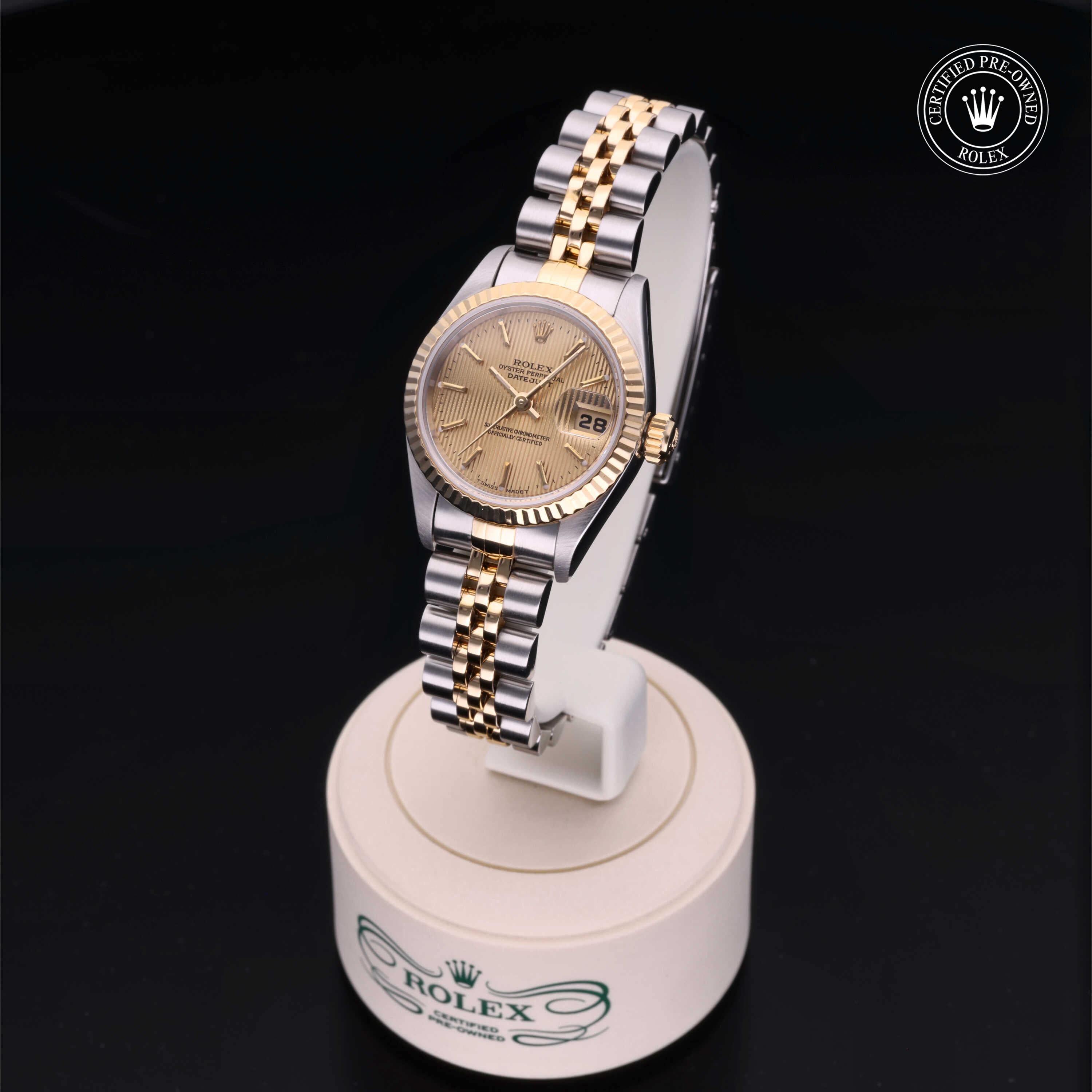 Rolex Certified Pre-Owned Lady-Datejust 26mm 69173 W492070 - 360° view