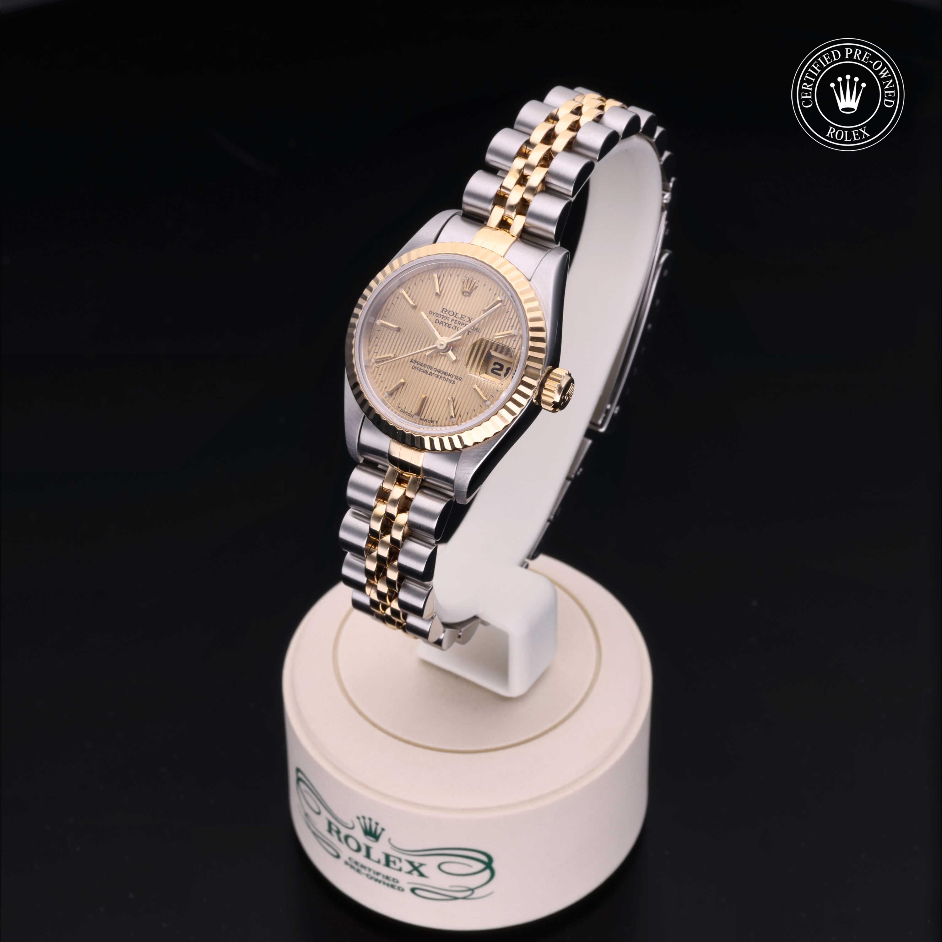 Rolex Certified Pre-Owned Lady-Datejust 26mm 69173 W492070 - 360° view