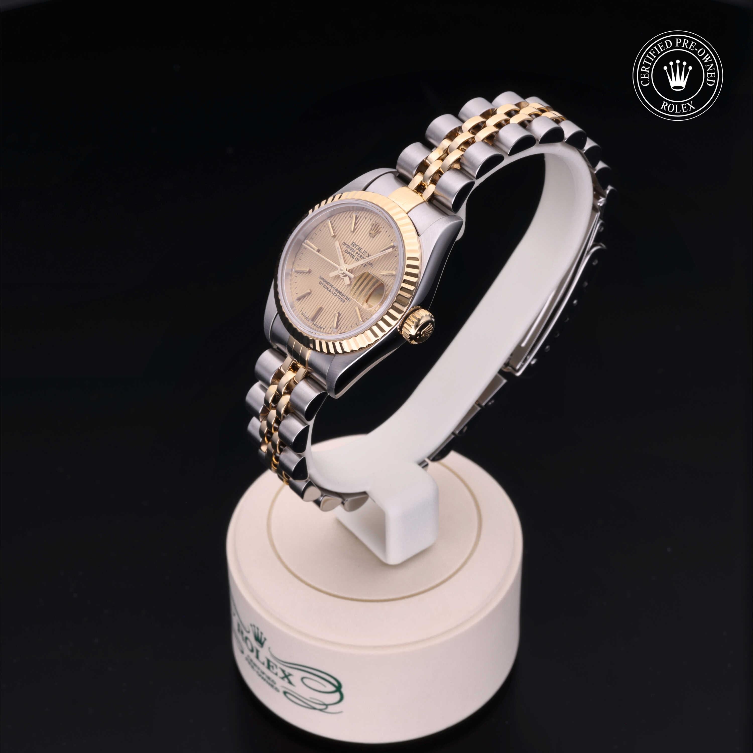 Rolex Certified Pre-Owned Lady-Datejust 26mm 69173 W492070 - 360° view
