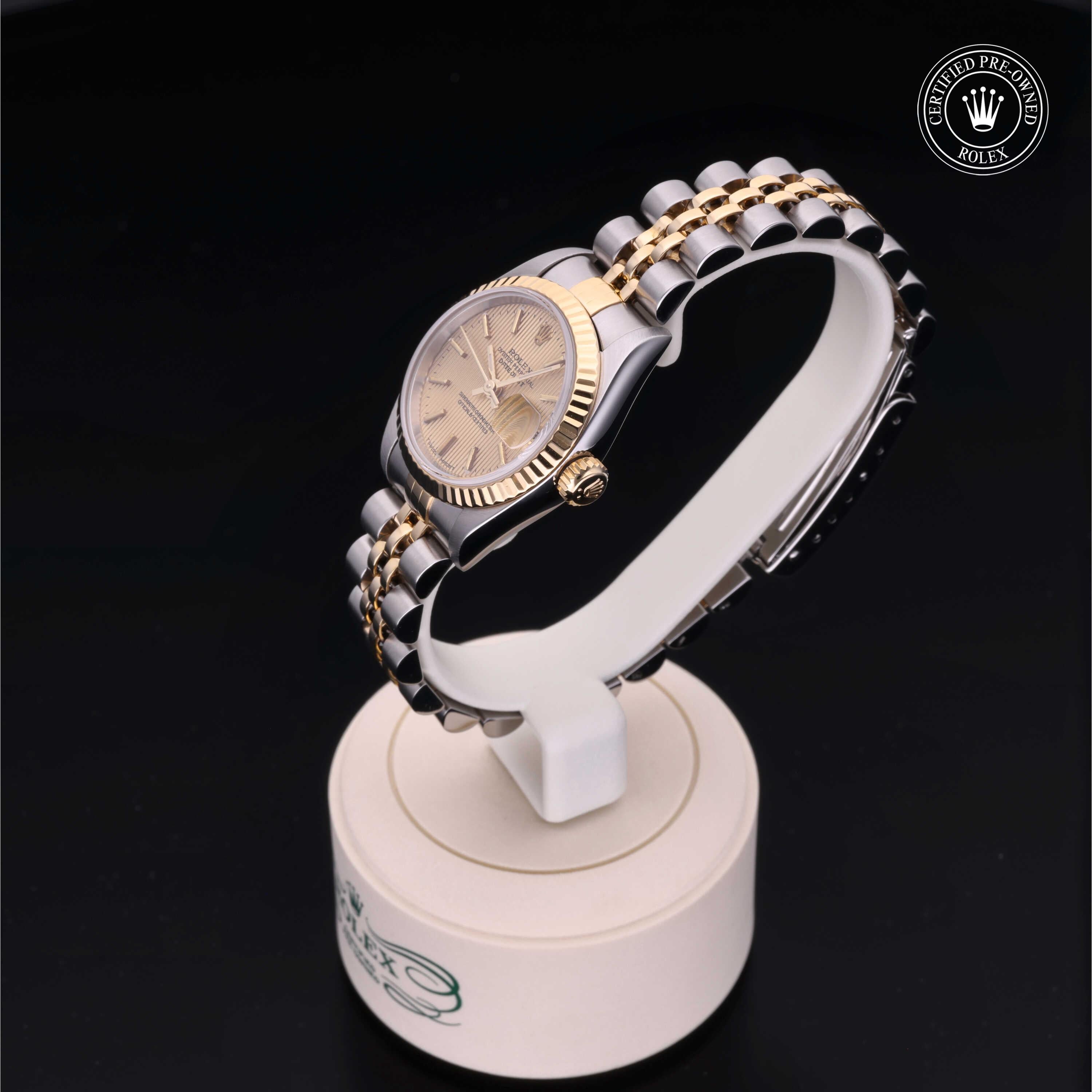 Rolex Certified Pre-Owned Lady-Datejust 26mm 69173 W492070 - 360° view