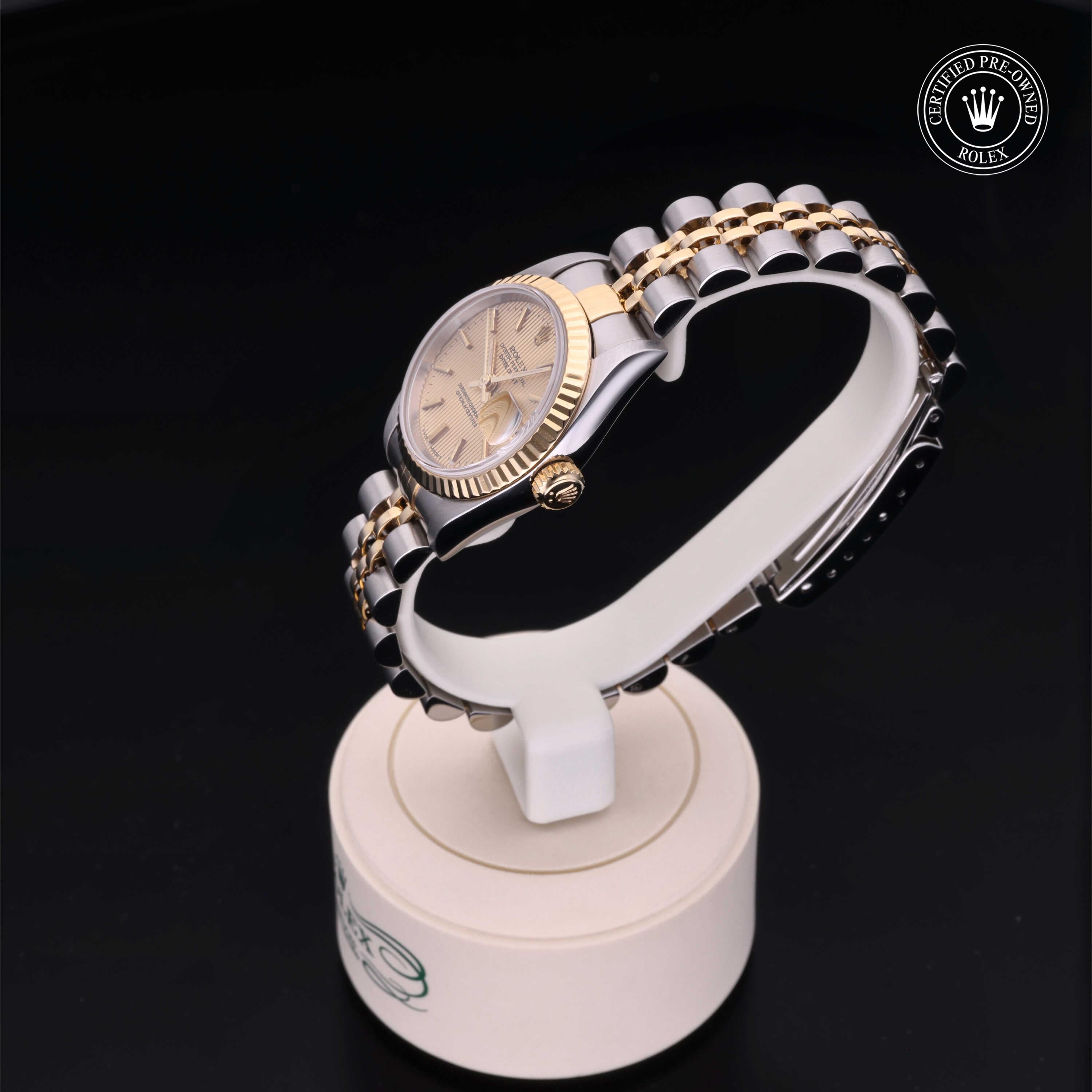 Rolex Certified Pre-Owned Lady-Datejust 26mm 69173 W492070 - 360° view