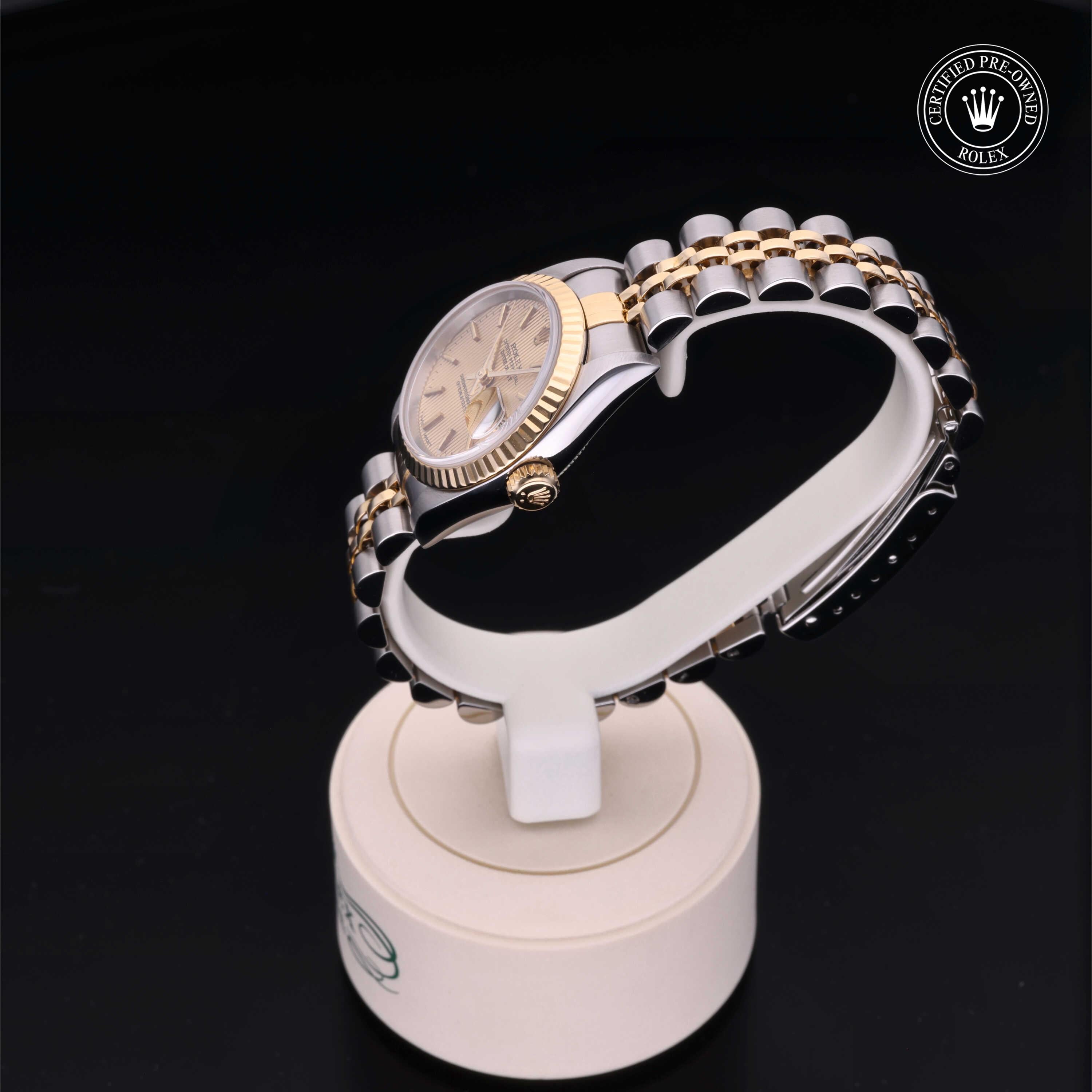 Rolex Certified Pre-Owned Lady-Datejust 26mm 69173 W492070 - 360° view