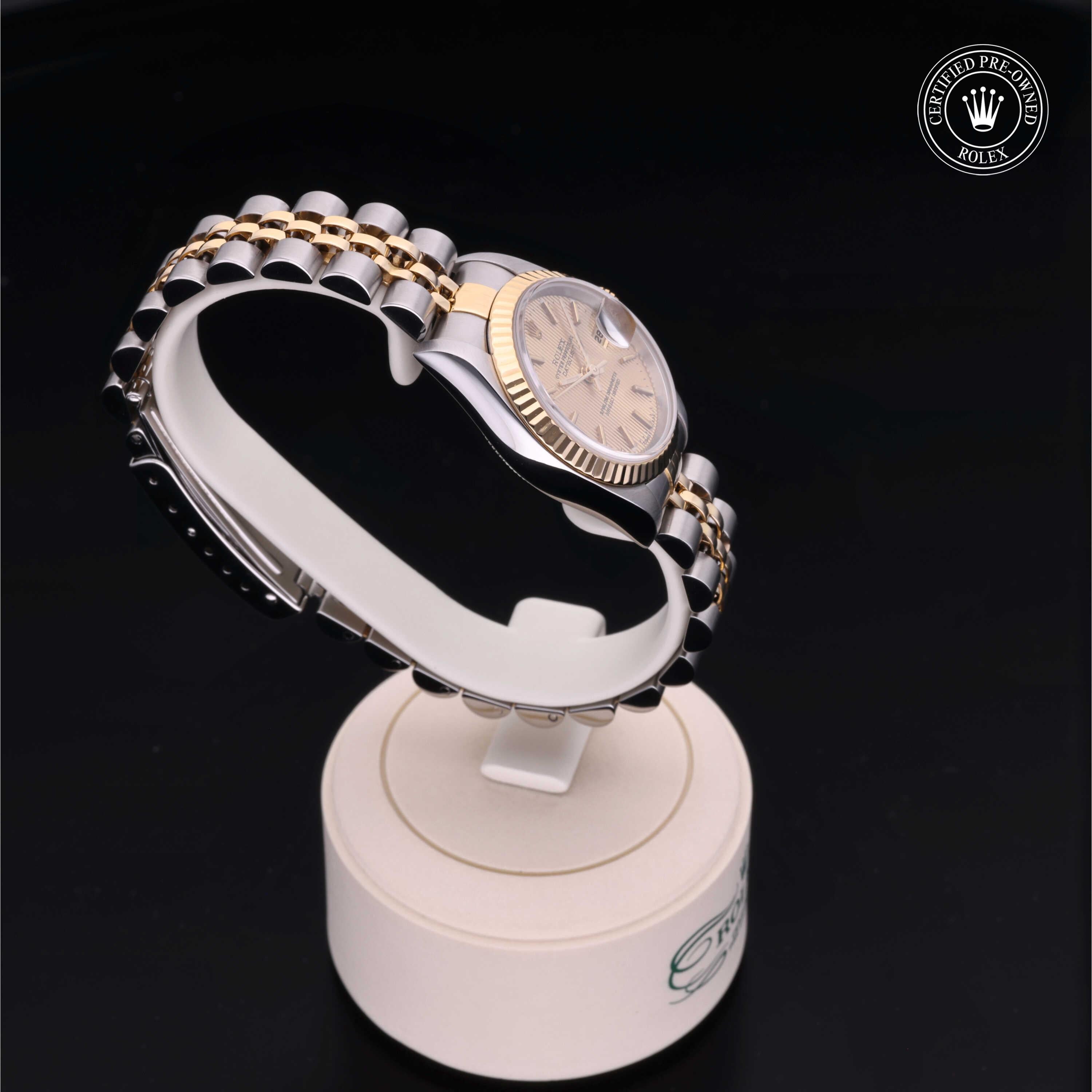 Rolex Certified Pre-Owned Lady-Datejust 26mm 69173 W492070 - 360° view