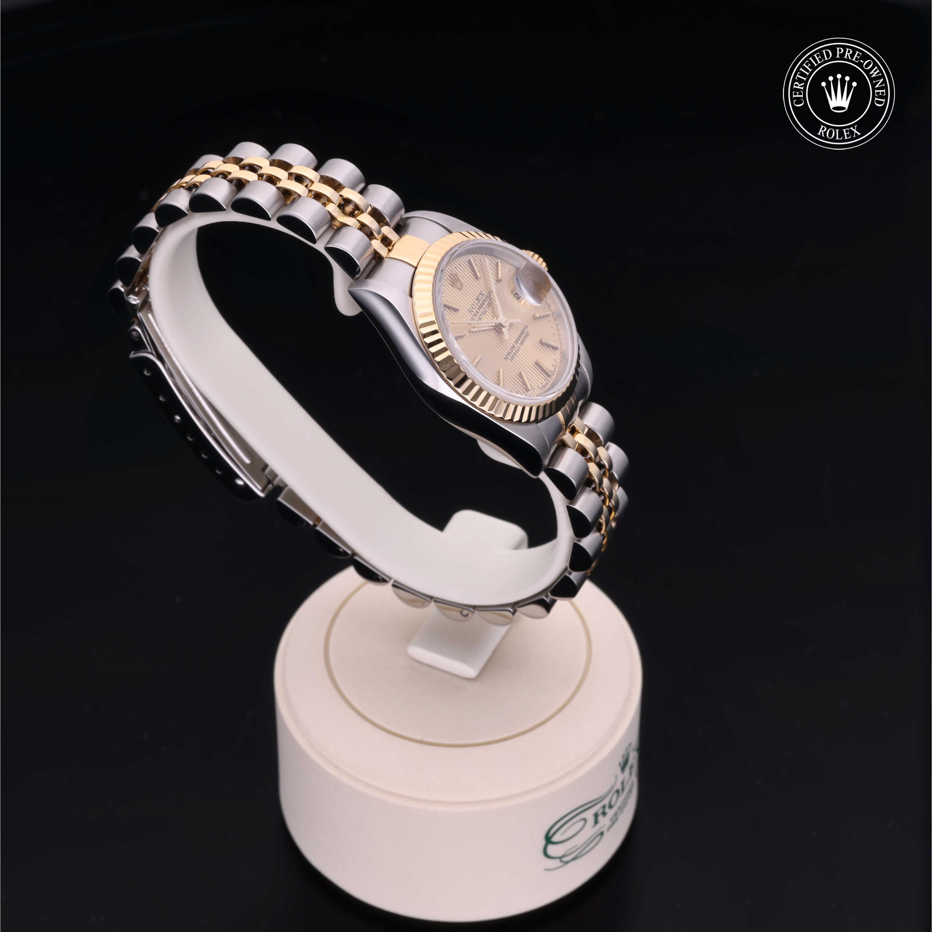 Rolex Certified Pre-Owned Lady-Datejust 26mm 69173 W492070 - 360° view