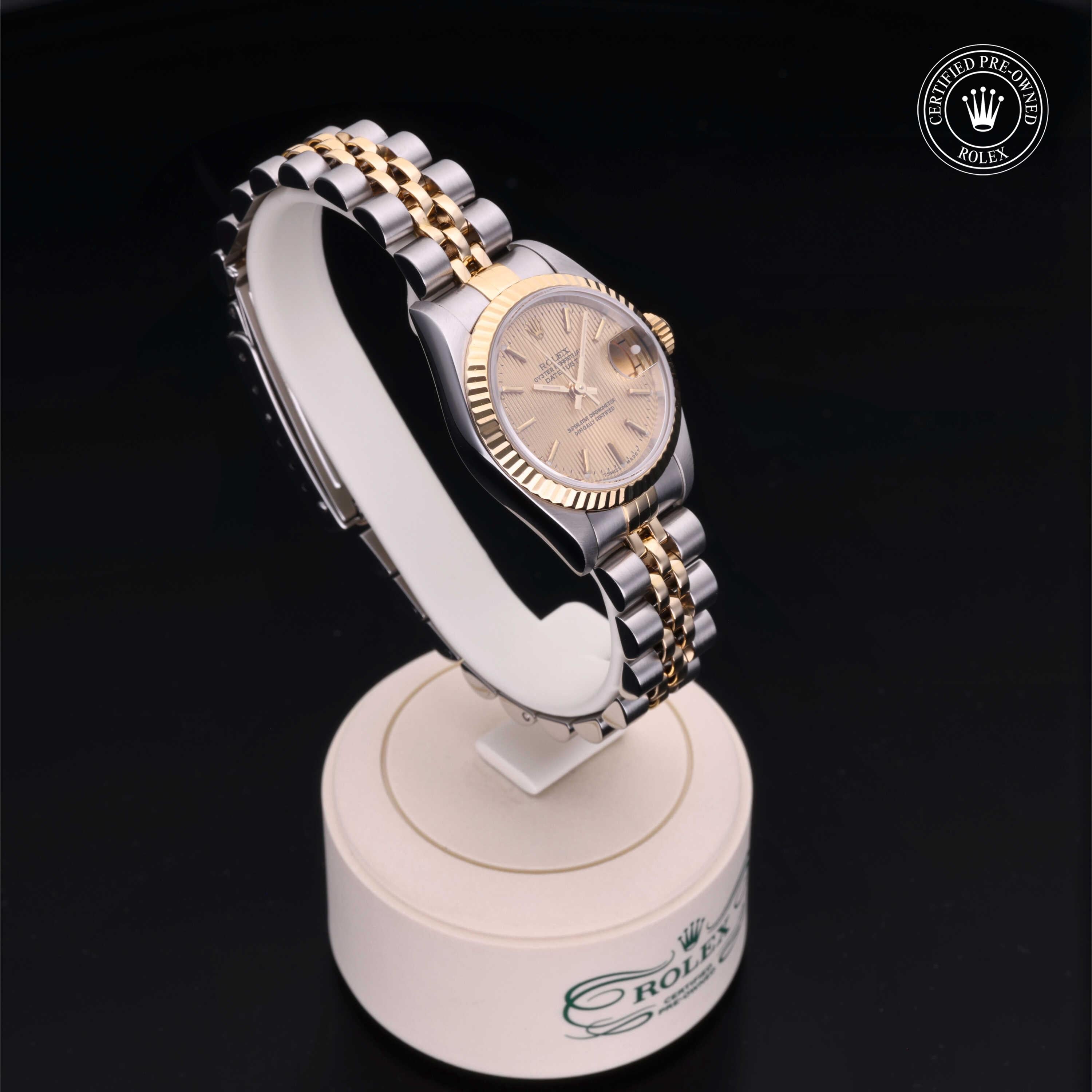 Rolex Certified Pre-Owned Lady-Datejust 26mm 69173 W492070 - 360° view