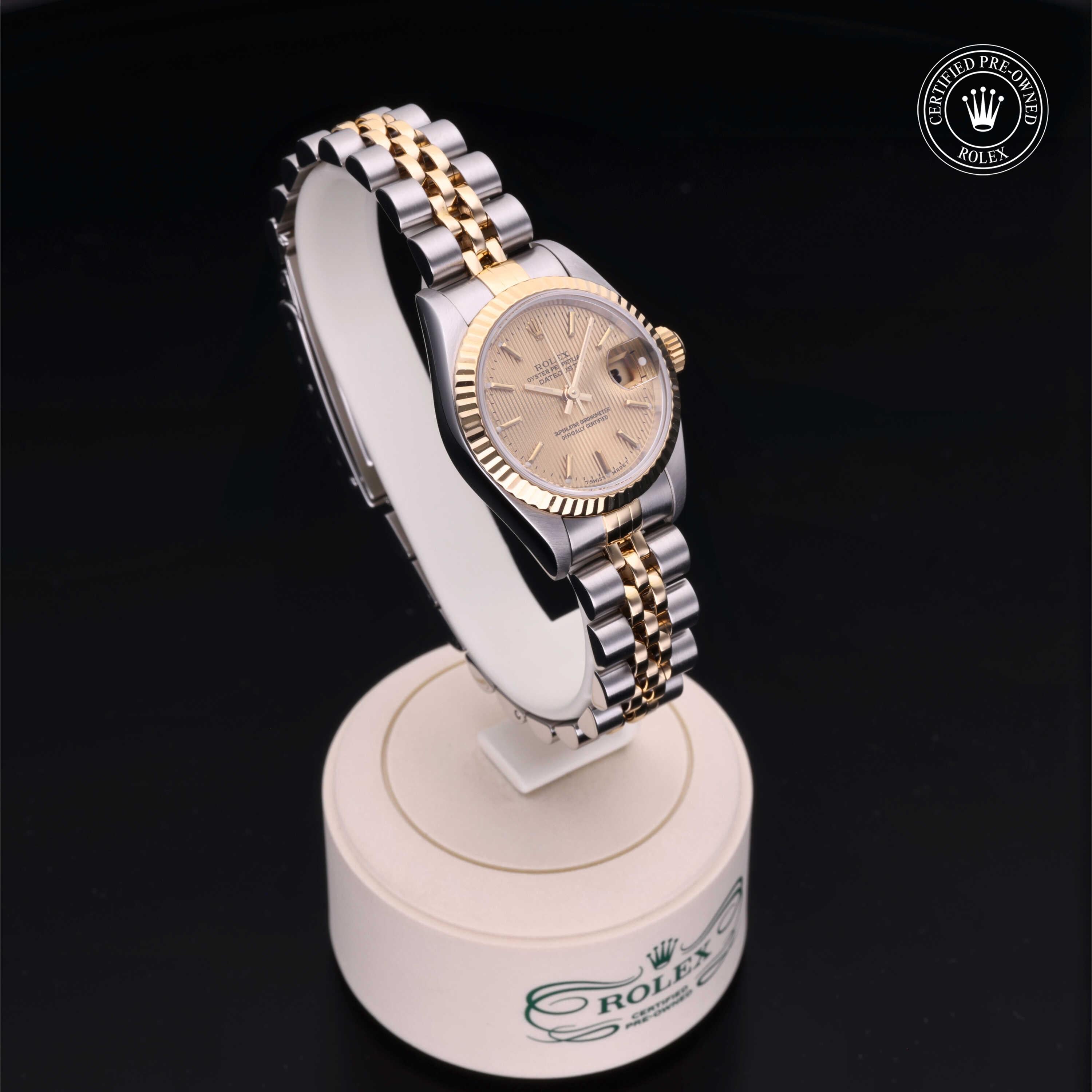 Rolex Certified Pre-Owned Lady-Datejust 26mm 69173 W492070 - 360° view
