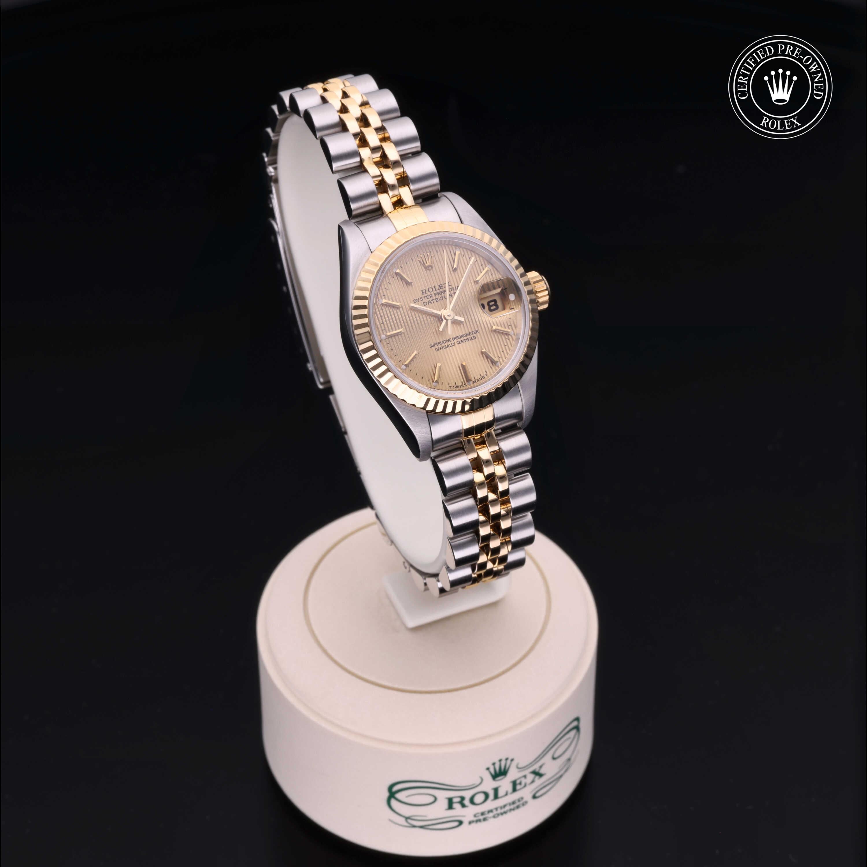 Rolex Certified Pre-Owned Lady-Datejust 26mm 69173 W492070 - 360° view