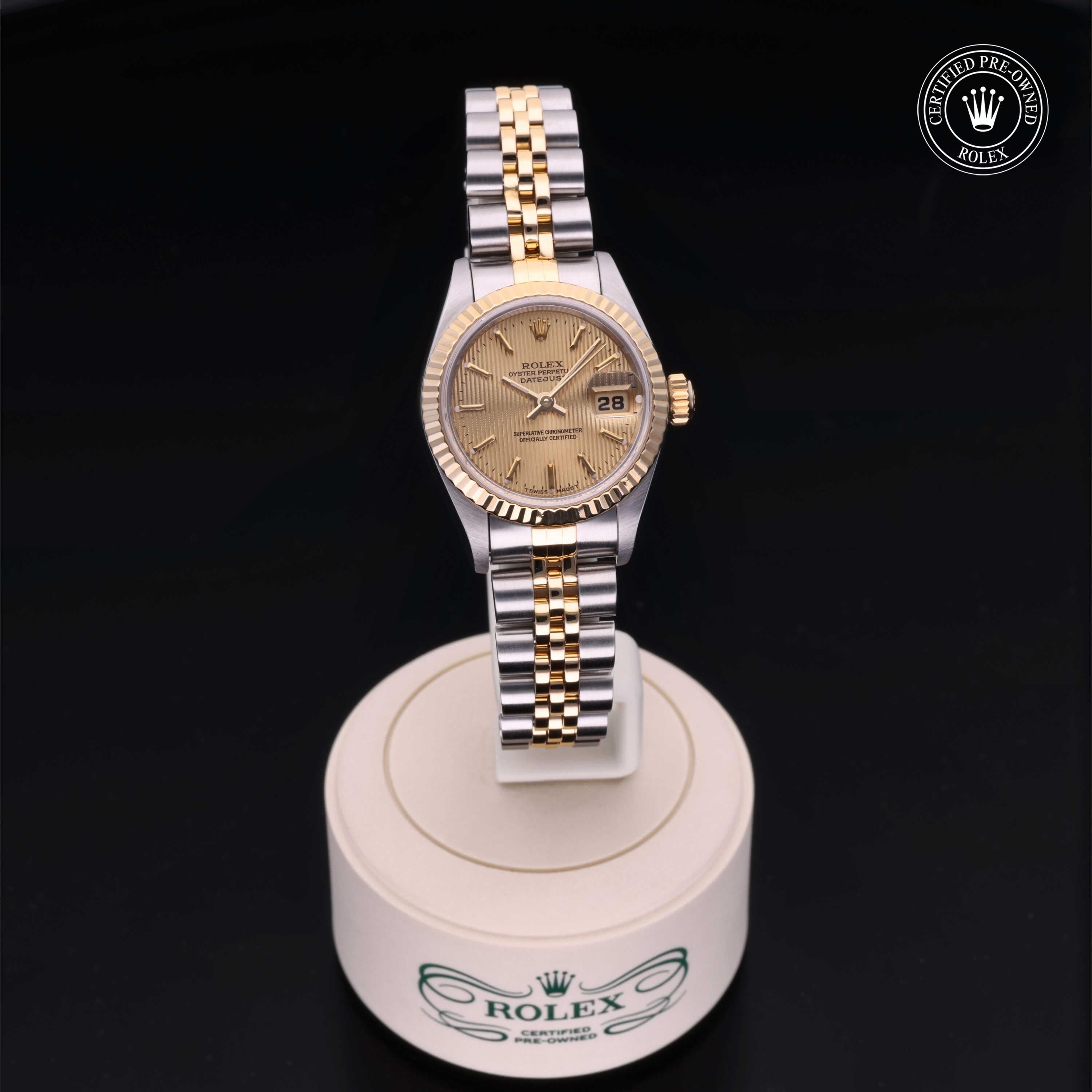 Rolex Certified Pre-Owned Lady-Datejust 26mm 69173 W492070 - 360° view