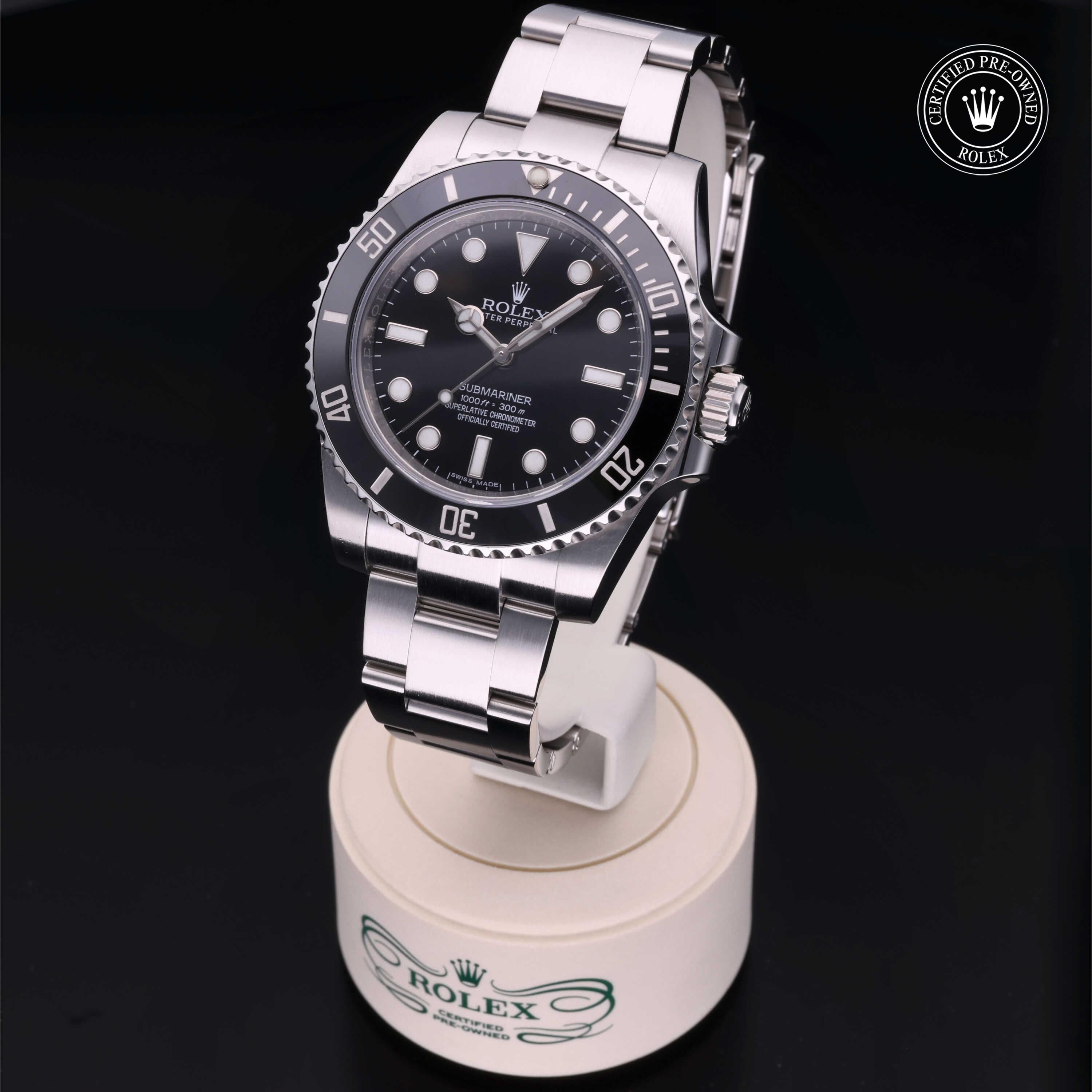 Rolex Certified Pre-Owned Submariner 40mm 114060 199P1562 - 360° view