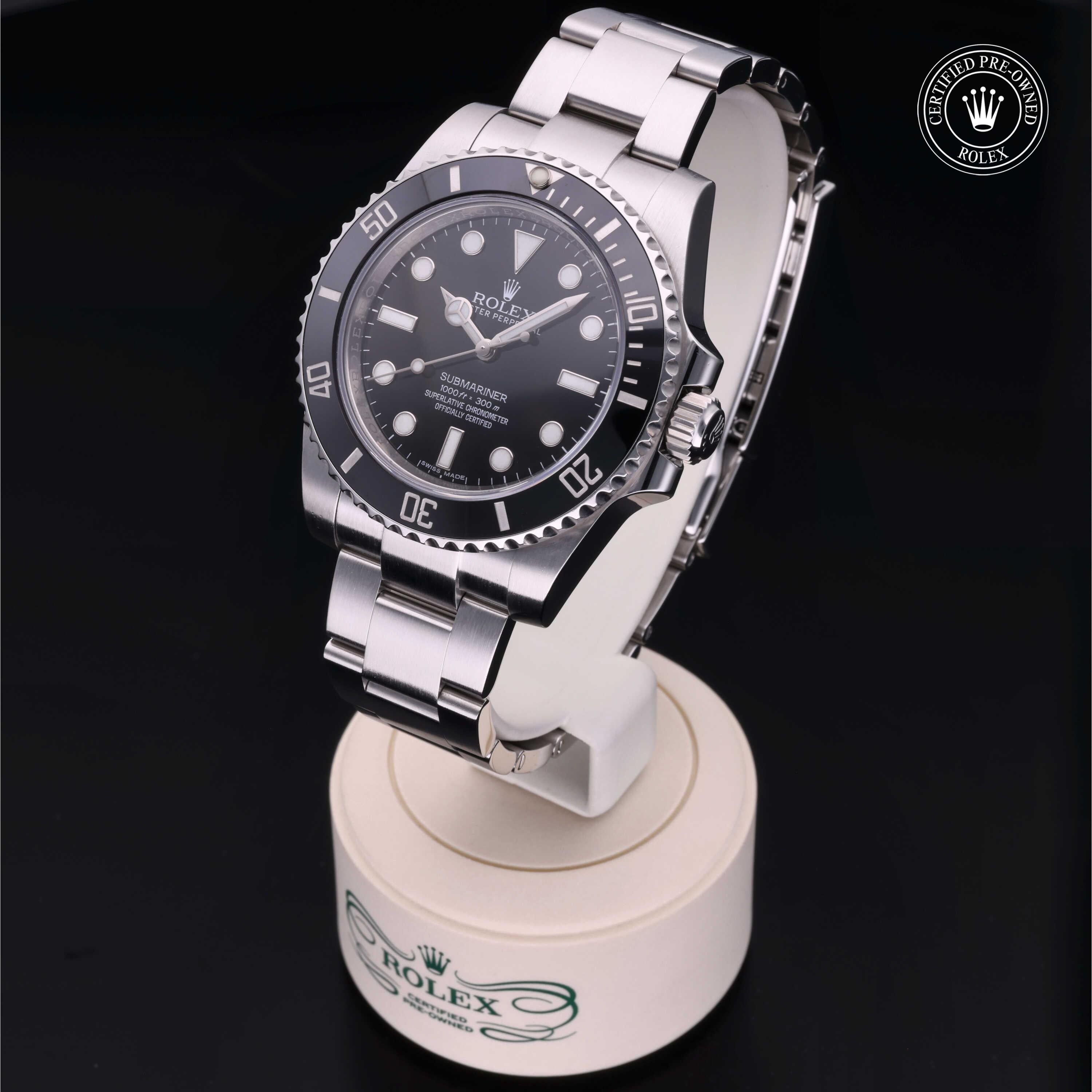 Rolex Certified Pre-Owned Submariner 40mm 114060 199P1562 - 360° view