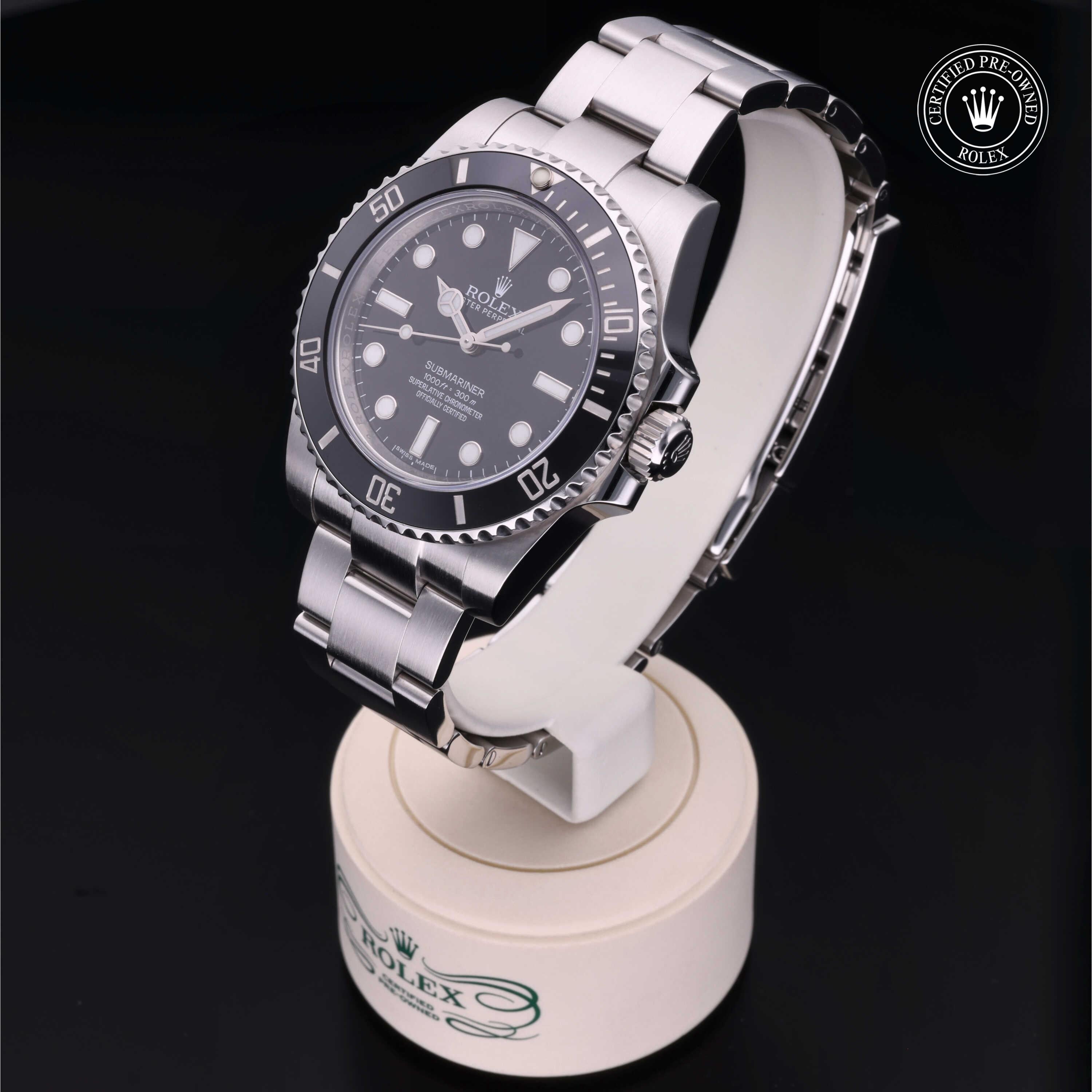 Rolex Certified Pre-Owned Submariner 40mm 114060 199P1562 - 360° view