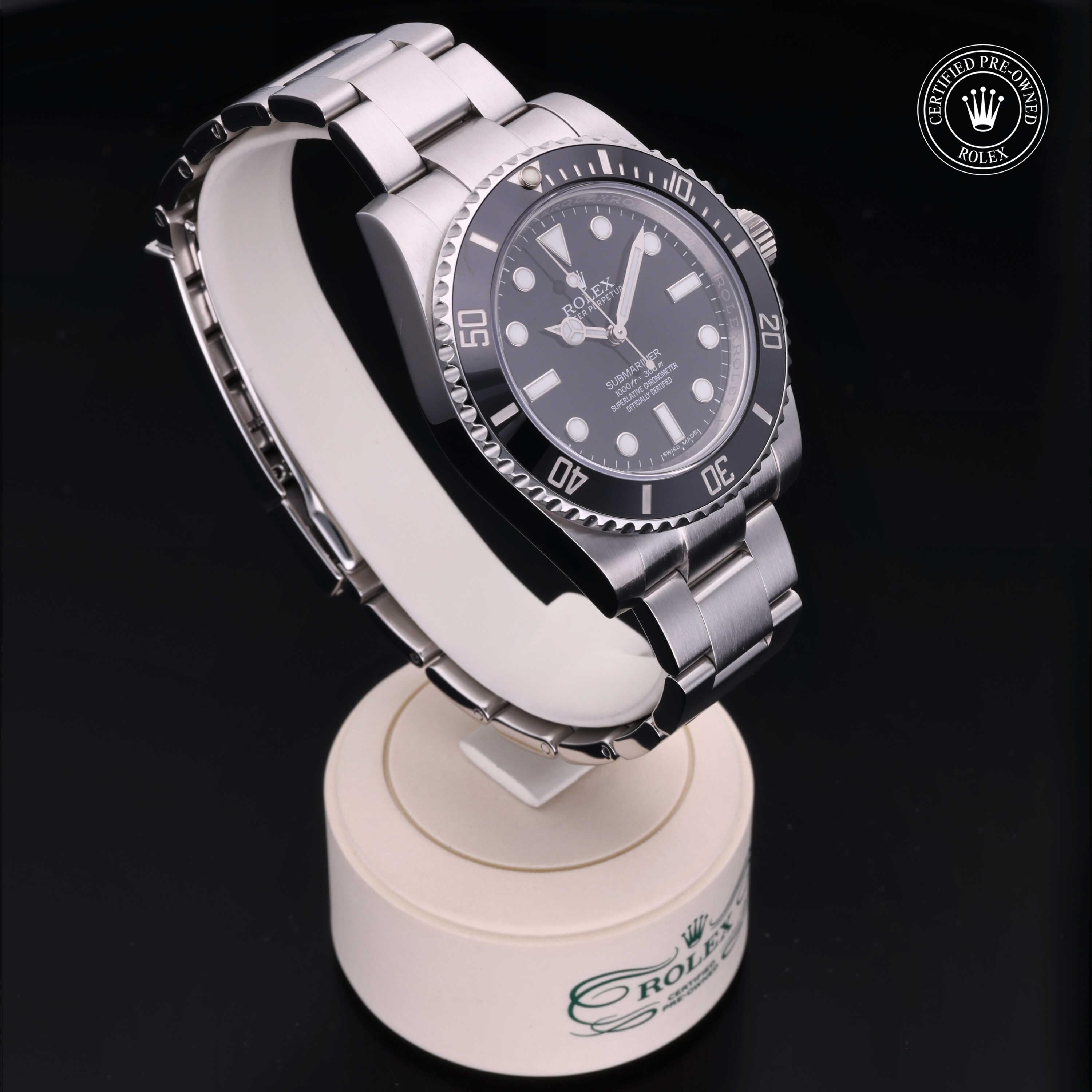 Rolex Certified Pre-Owned Submariner 40mm 114060 199P1562 - 360° view