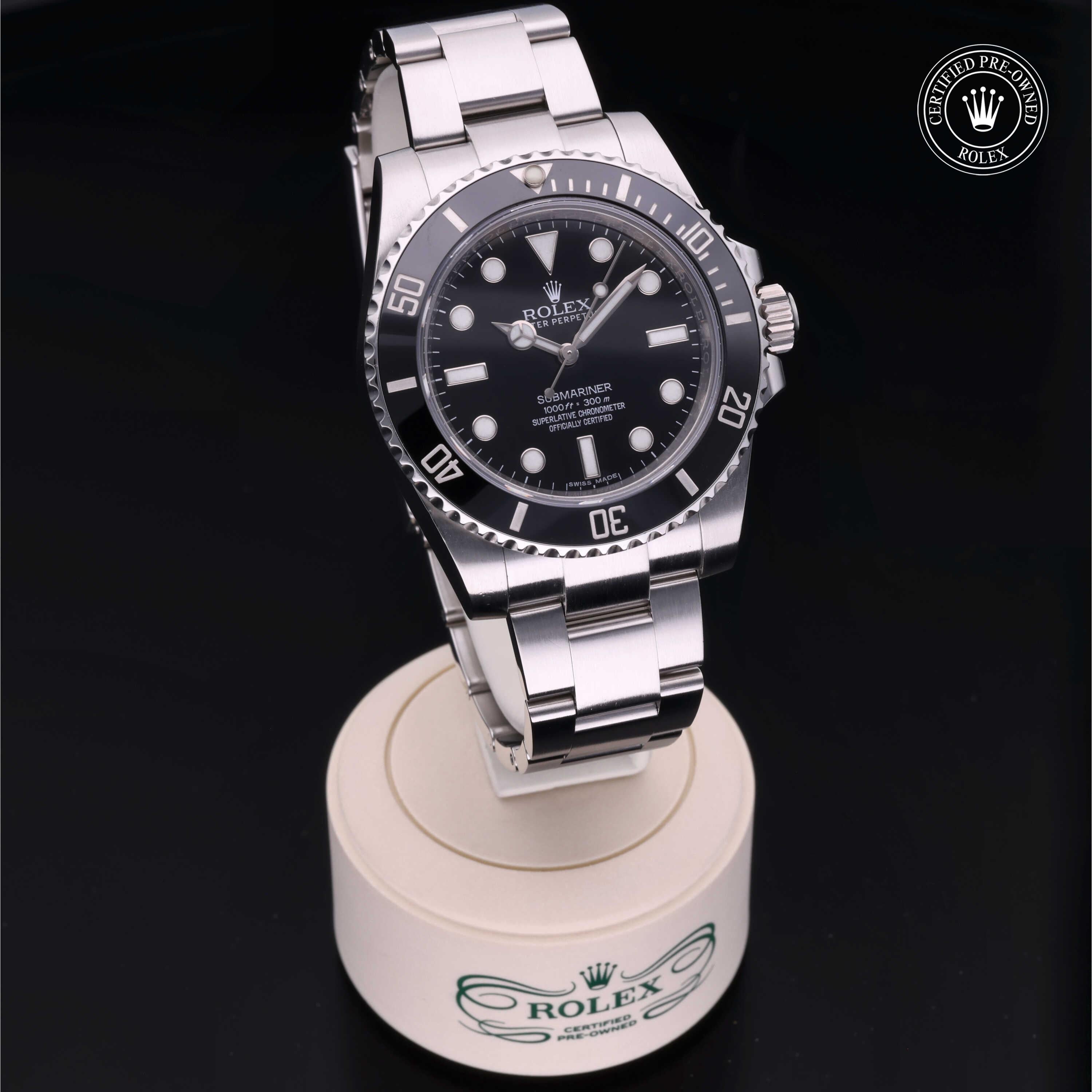 Rolex Certified Pre-Owned Submariner 40mm 114060 199P1562 - 360° view
