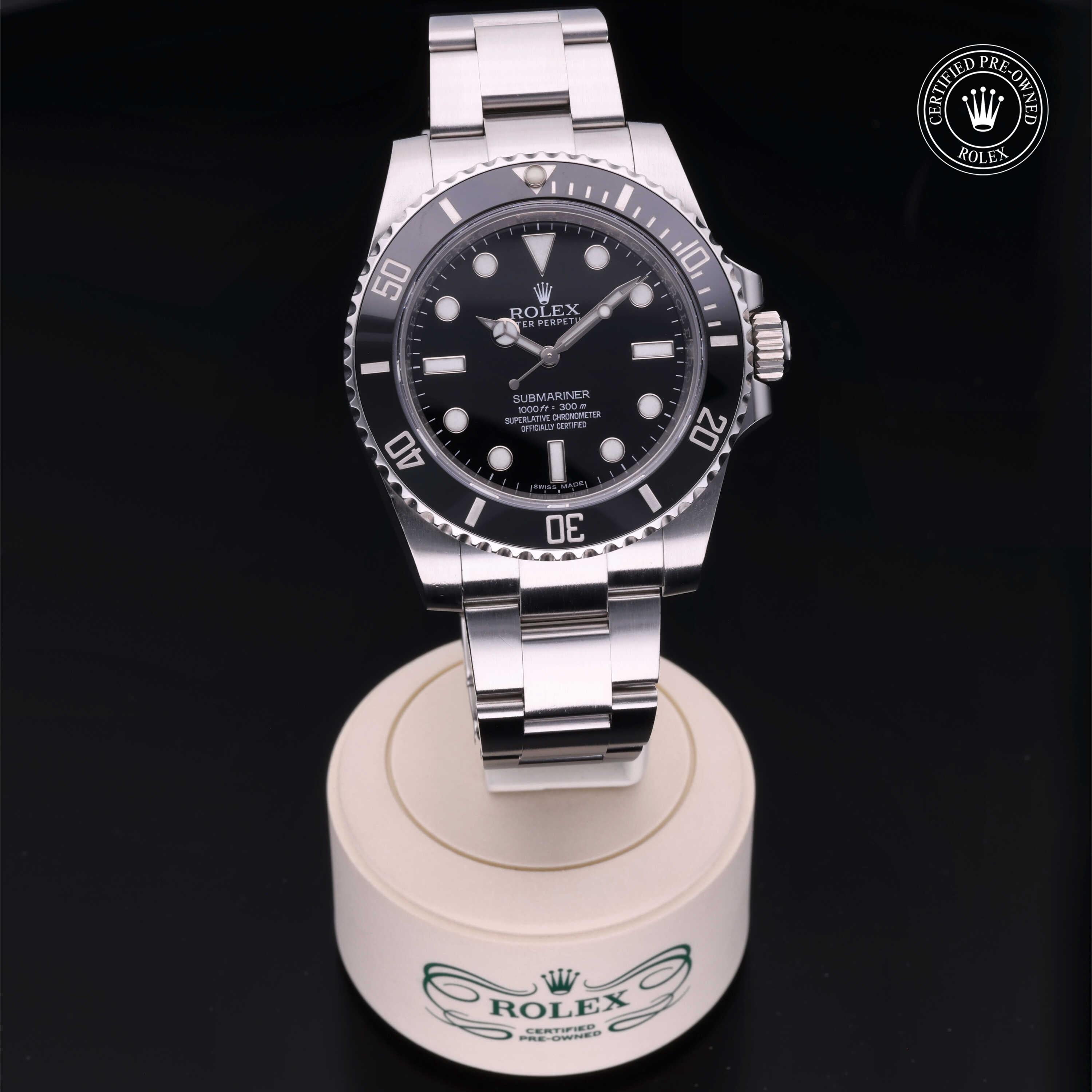 Rolex Certified Pre-Owned Submariner 40mm 114060 199P1562 - 360° view