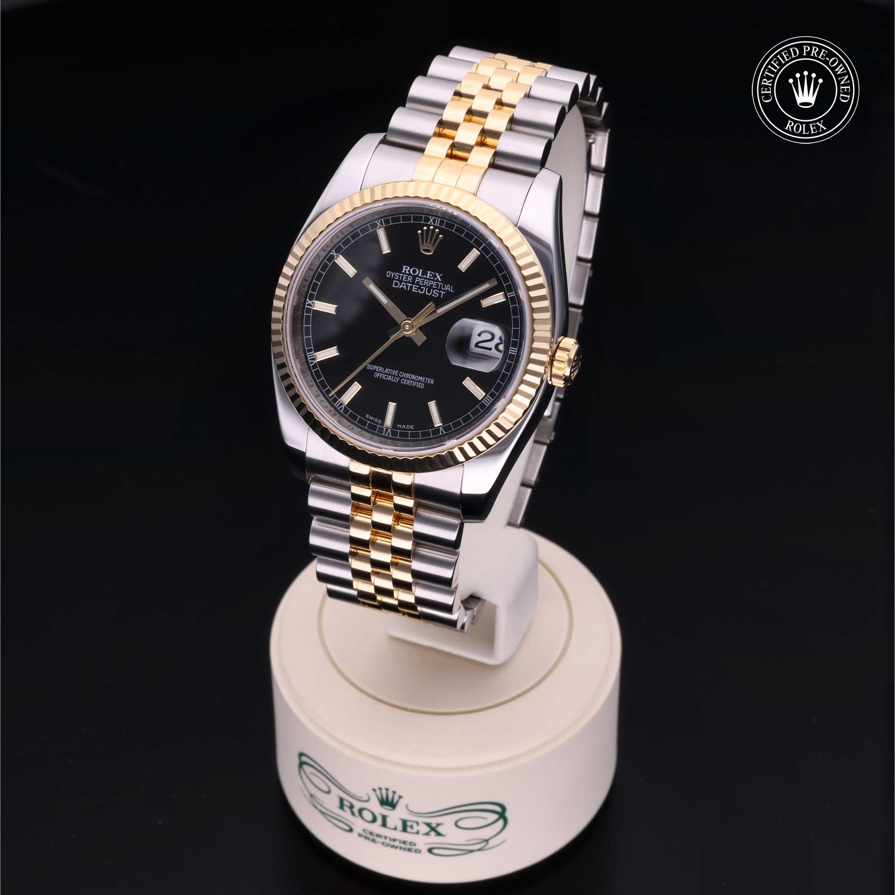 Rolex Certified Pre-Owned Datejust 36mm 116233 M052150 - 360° view