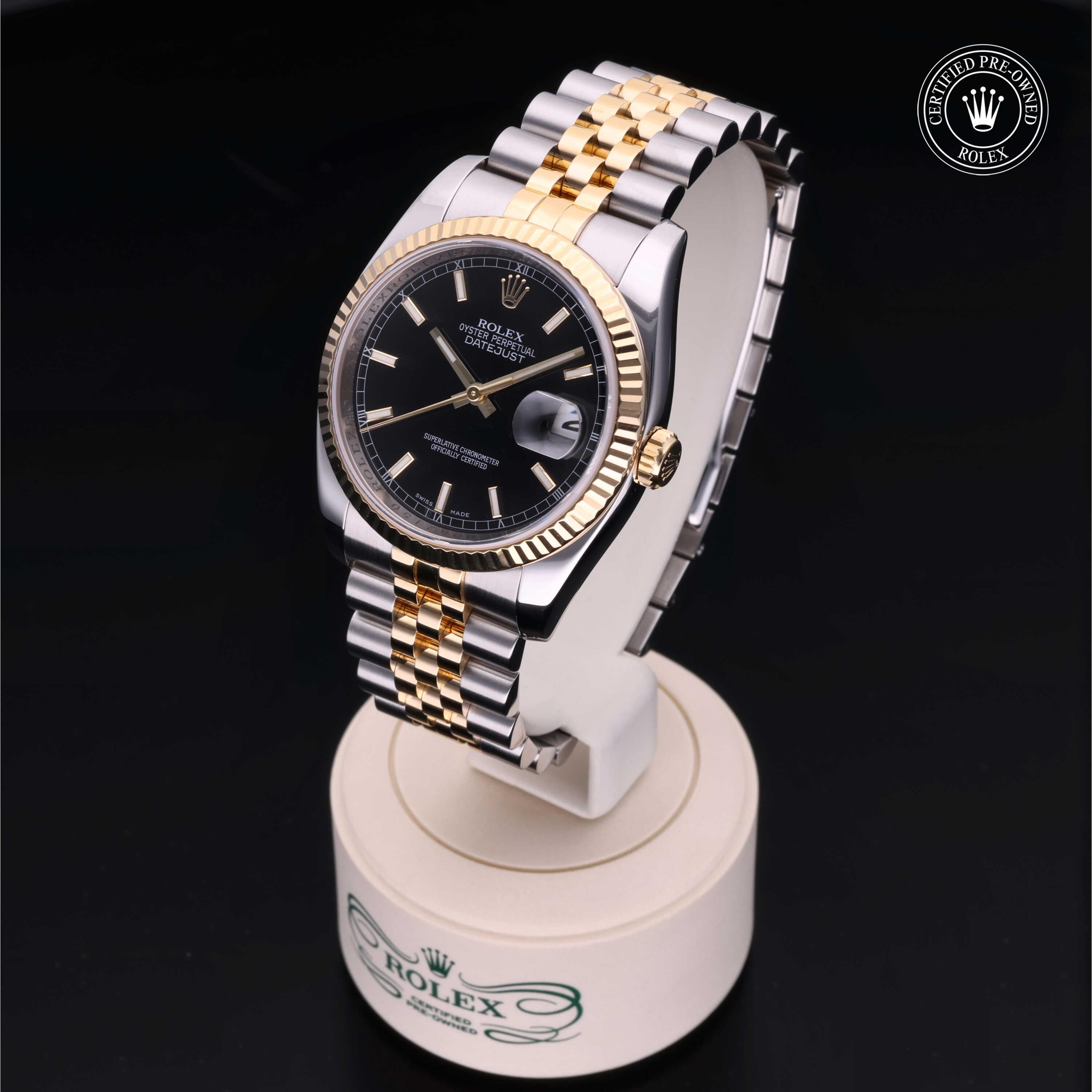 Rolex Certified Pre-Owned Datejust 36mm 116233 M052150 - 360° view