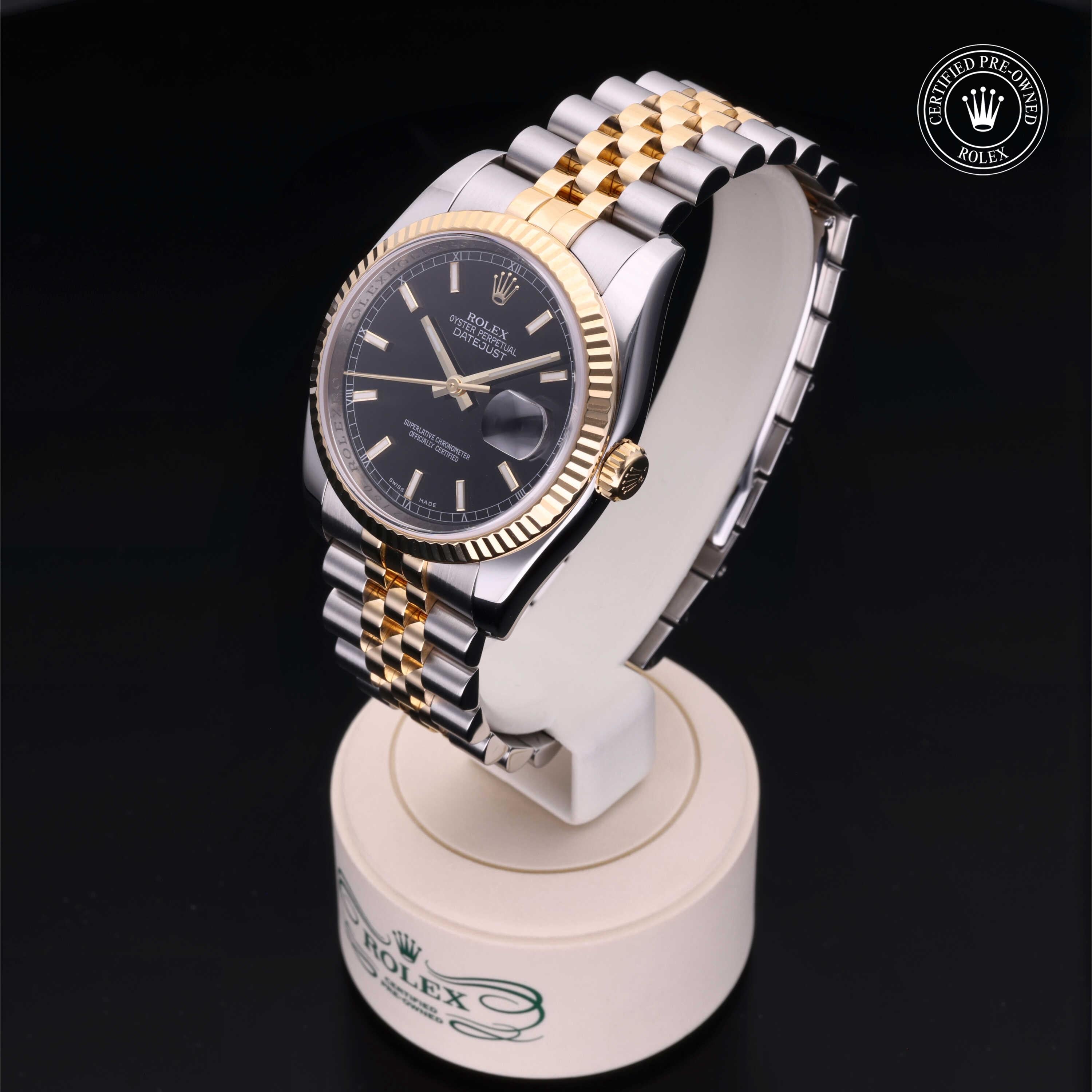 Rolex Certified Pre-Owned Datejust 36mm 116233 M052150 - 360° view