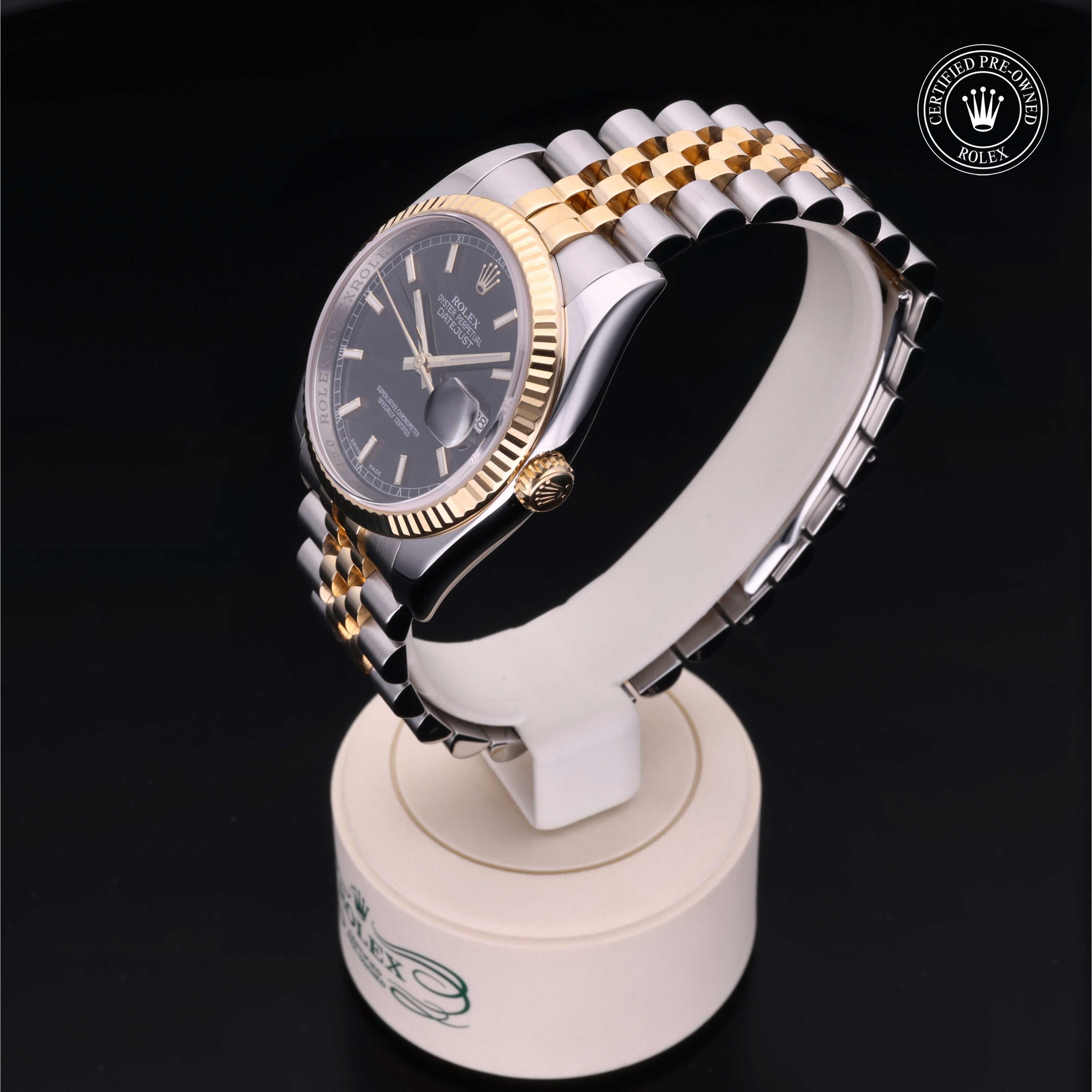 Rolex Certified Pre-Owned Datejust 36mm 116233 M052150 - 360° view
